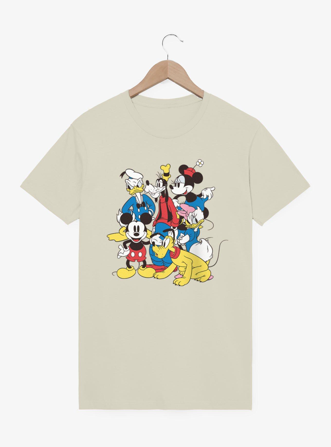 Disney Mickey Mouse & Friends Vintage Character Group T-Shirt, , hi-res
