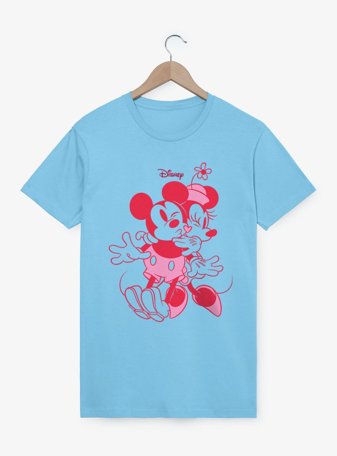 Disney Mickey Mouse Pink Hug And Heart Minnie T-Shirt, , hi-res