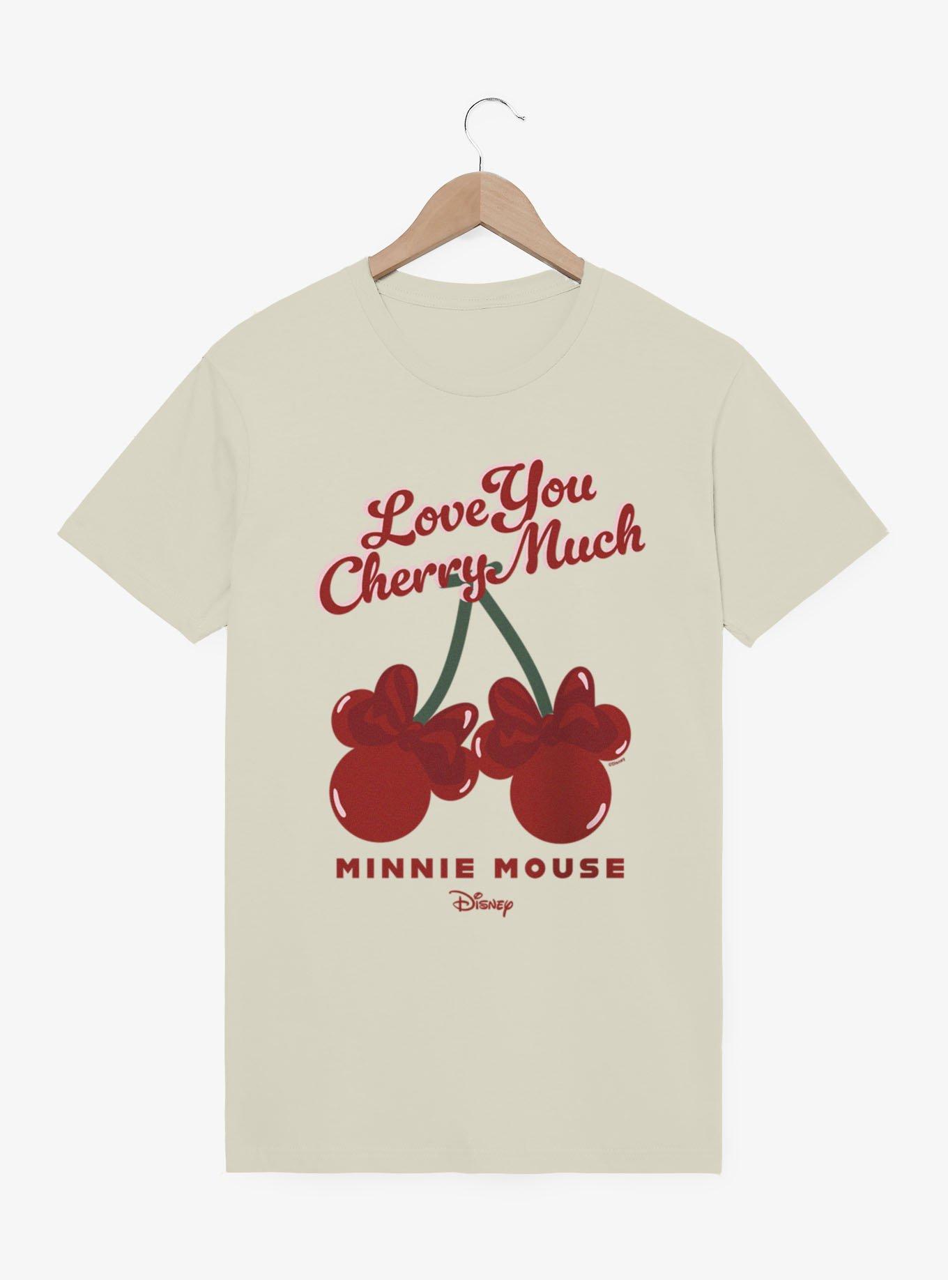 Disney Minnie Mouse Love You Cherry Much T-Shirt, , hi-res