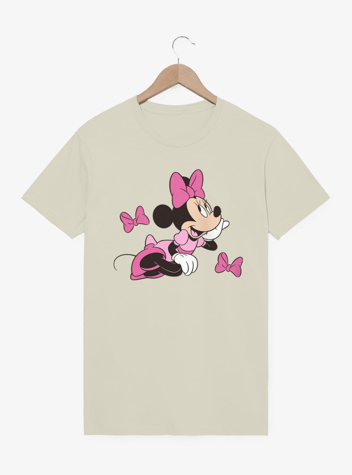 Disney Minnie Mouse Pink Bow Dreamer T-Shirt, , hi-res