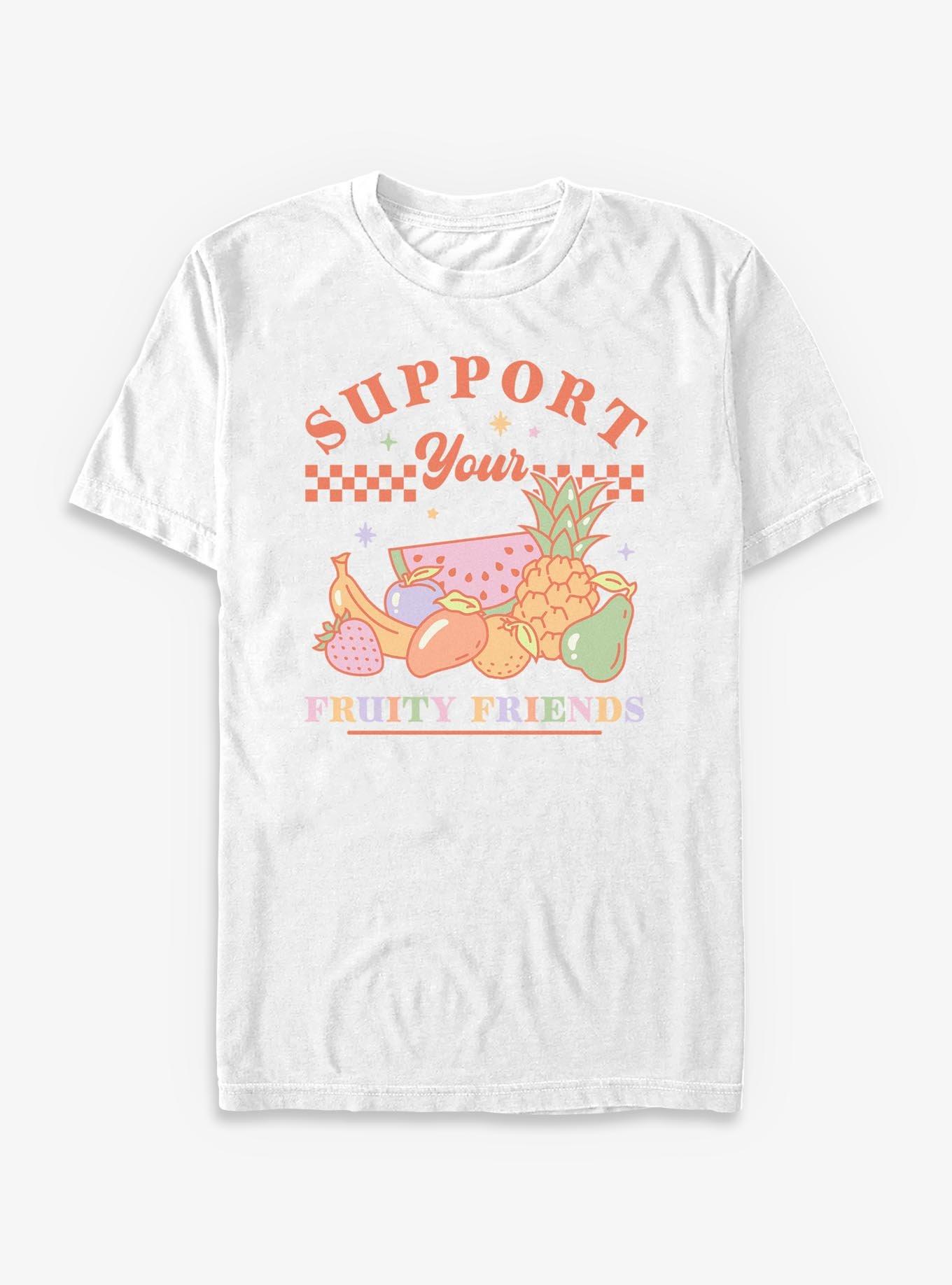 Support Your Fruity Friends Pride T-Shirt Hot Topic Exclusive, , hi-res