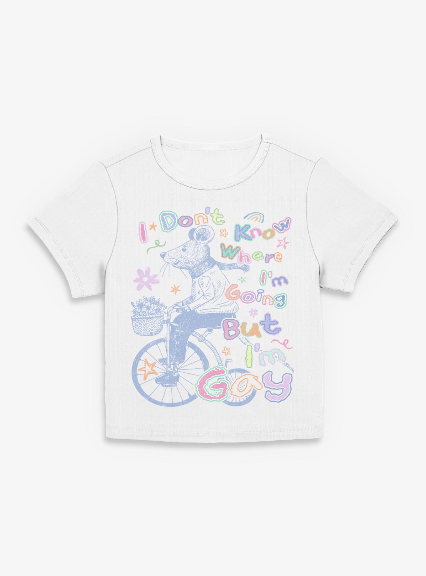 I Don't Know Where I'm Going But I'm Gay Pride Girls Baby T-Shirt Hot Topic Exclusive, , hi-res