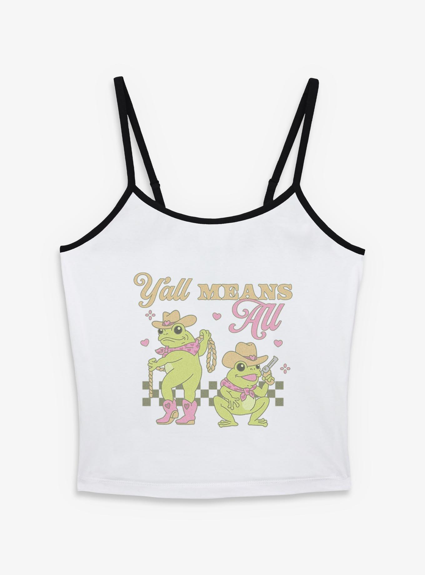 Western Frogs Gay Pride Girls Cami Hot Topic Exclusive, , hi-res
