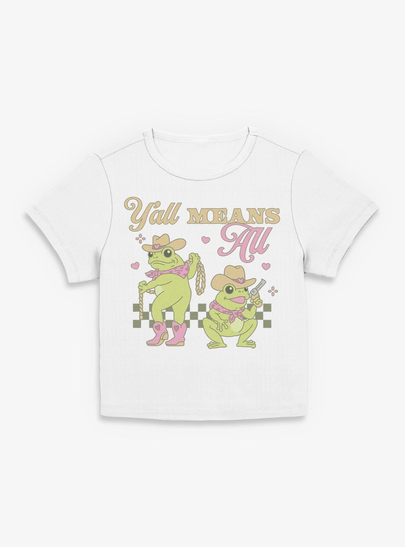Western Frogs Gay Pride Girls Baby T-Shirt Hot Topic Exclusive, , hi-res