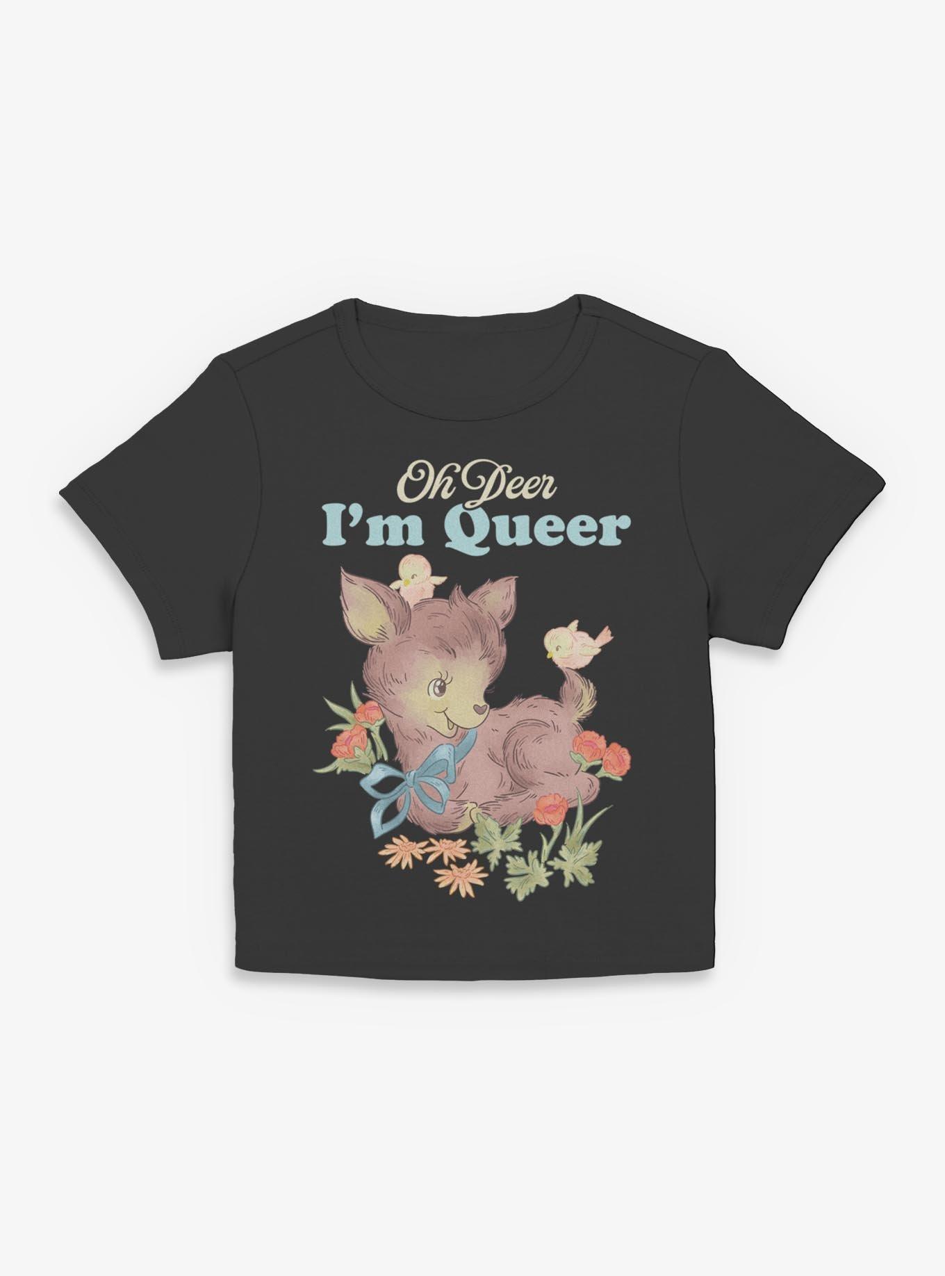 Queer Deer Pride Girls Baby T-Shirt Hot Topic Exclusive, , hi-res