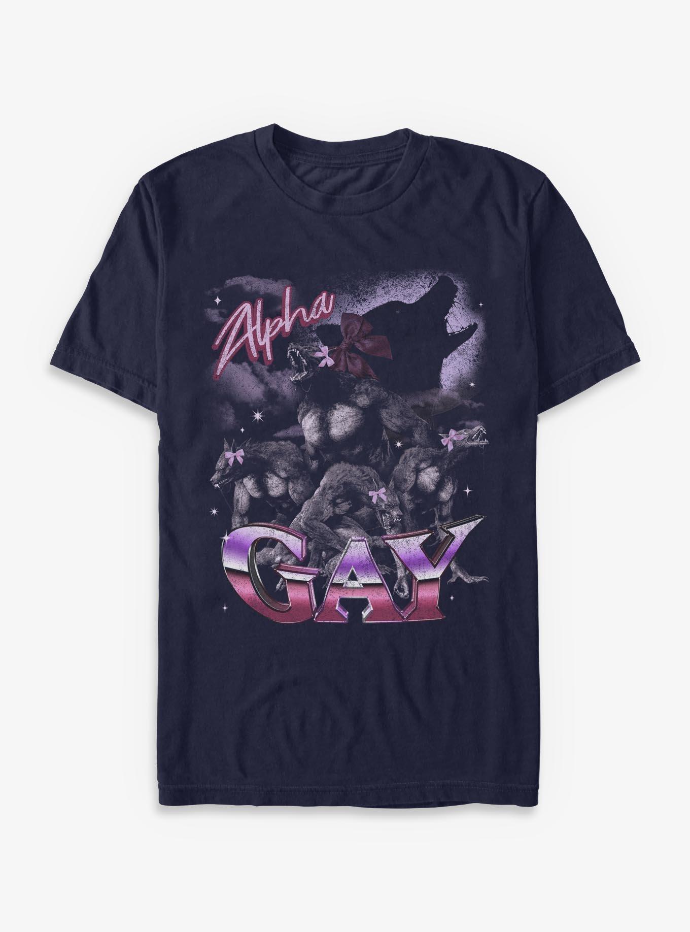 Alpha Gay Pride T-Shirt Hot Topic Exclusive, , hi-res