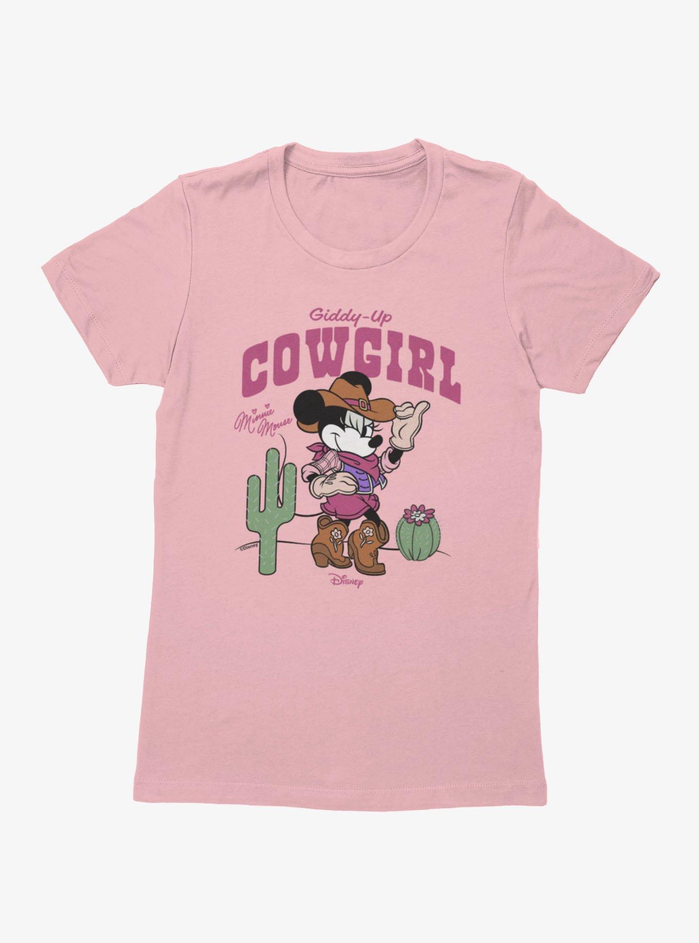 Disney Minnie Mouse Giddy Up Cowgirl Desert Womens T-Shirt, , hi-res
