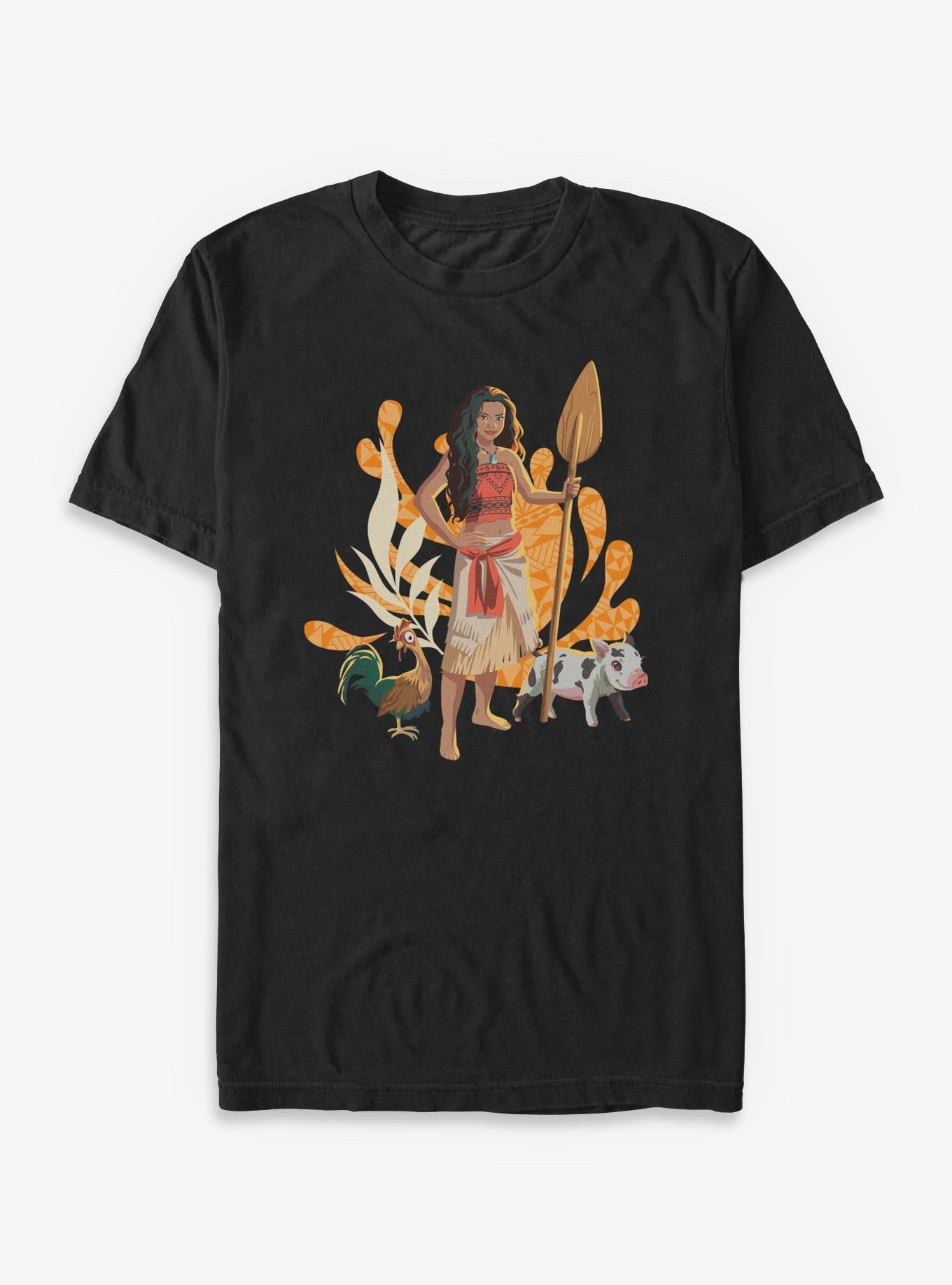 Disney Moana Live Action Moana Hei Hei And Pua T-Shirt, , hi-res