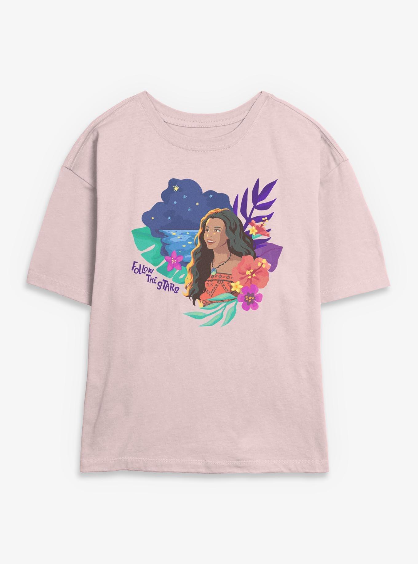 Disney Moana Live Action Follow The Stars Girls Skimmer T-Shirt, , hi-res