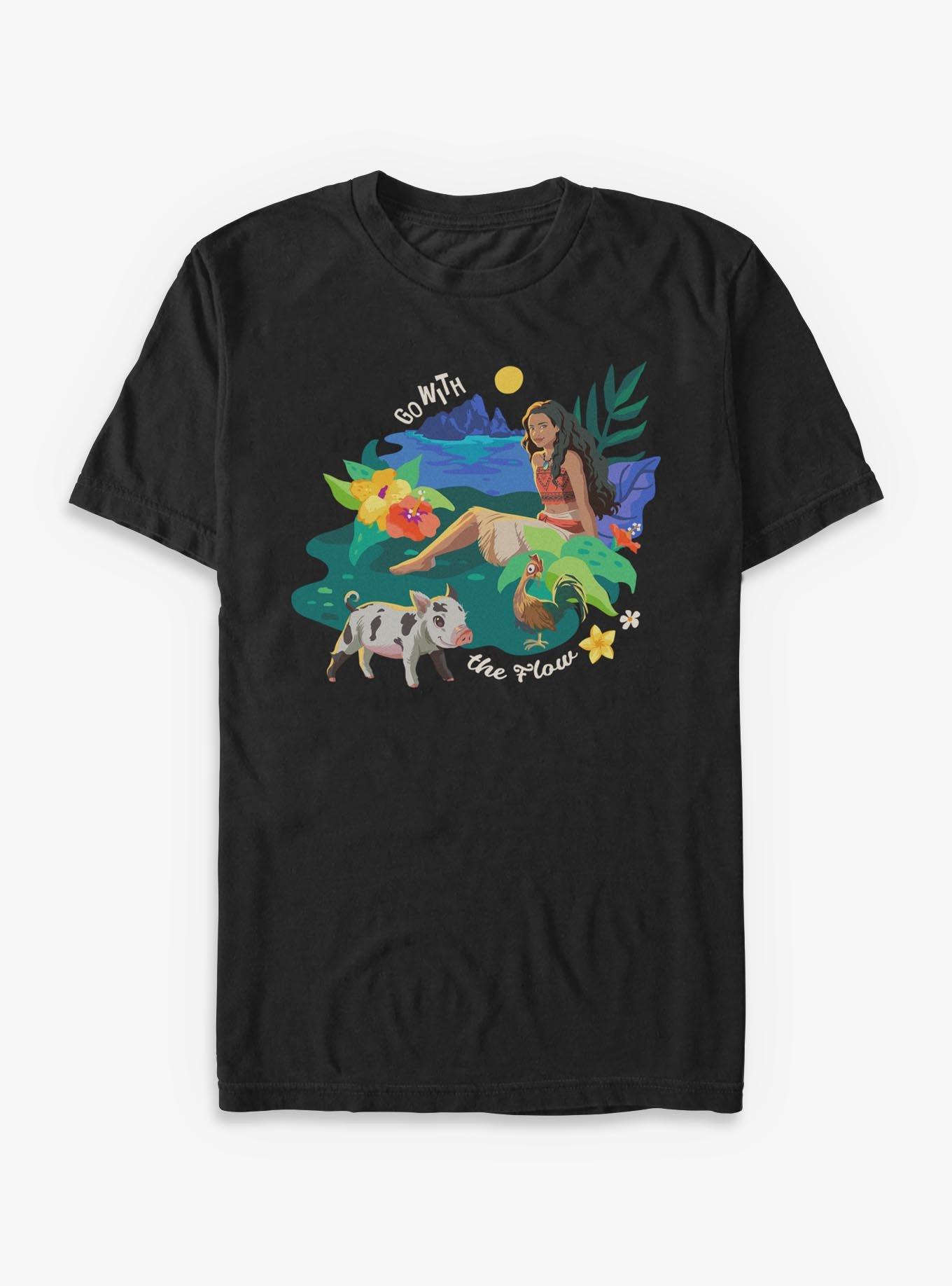 Disney Moana Live Action Go With The Flow T-Shirt, , hi-res