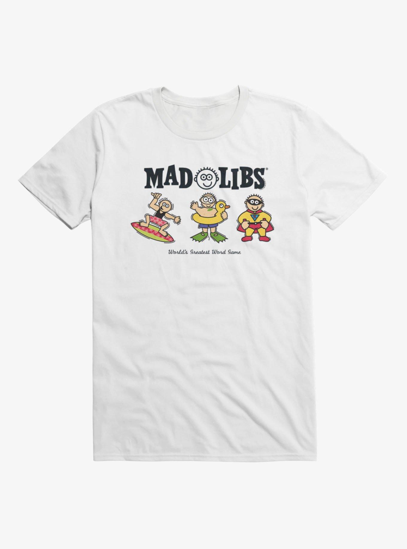 Mad Libs Greatest Summer Vibes Game T-Shirt, , hi-res