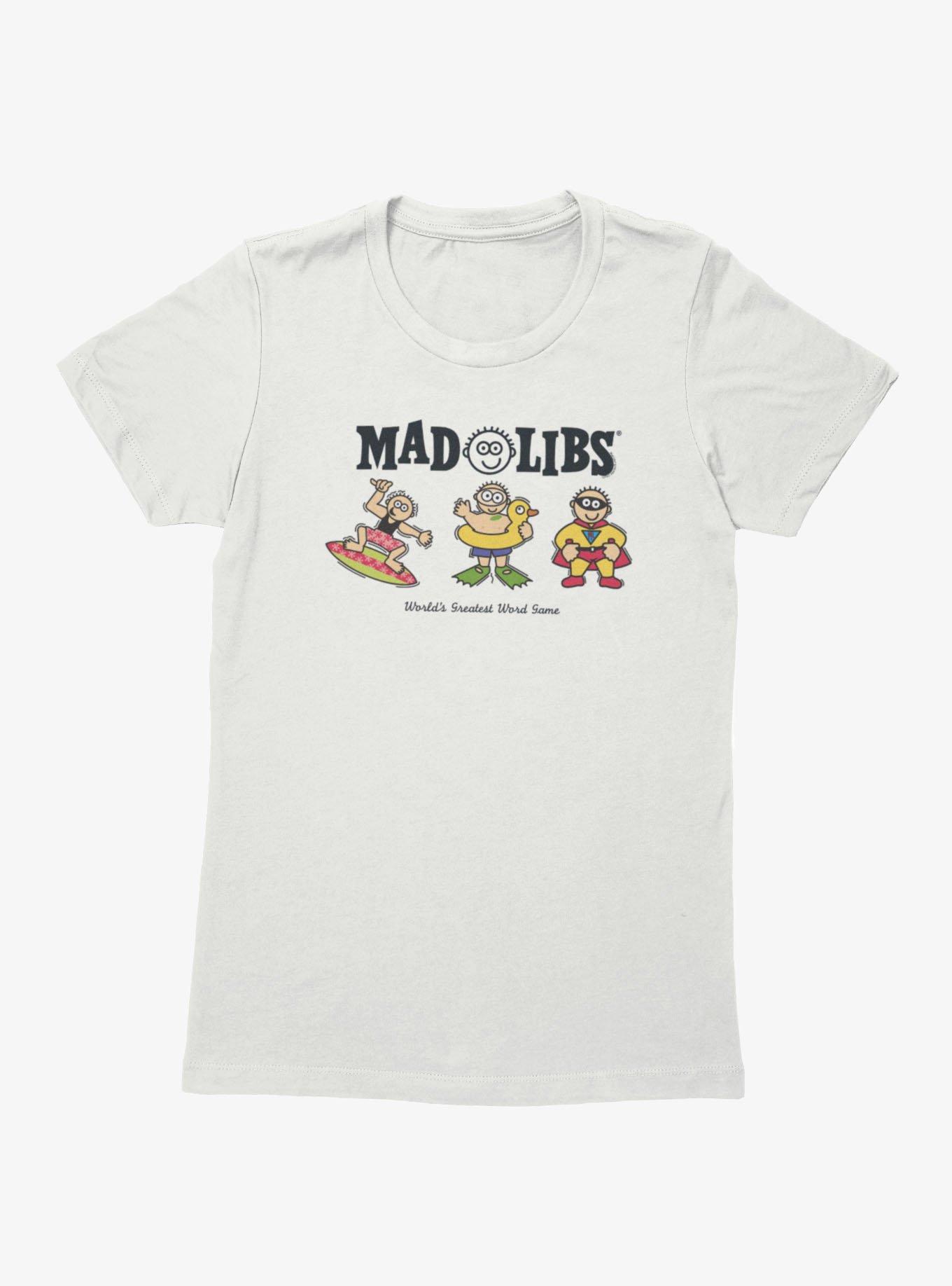 Mad Libs Greatest Summer Vibes Game Womens T-Shirt, , hi-res