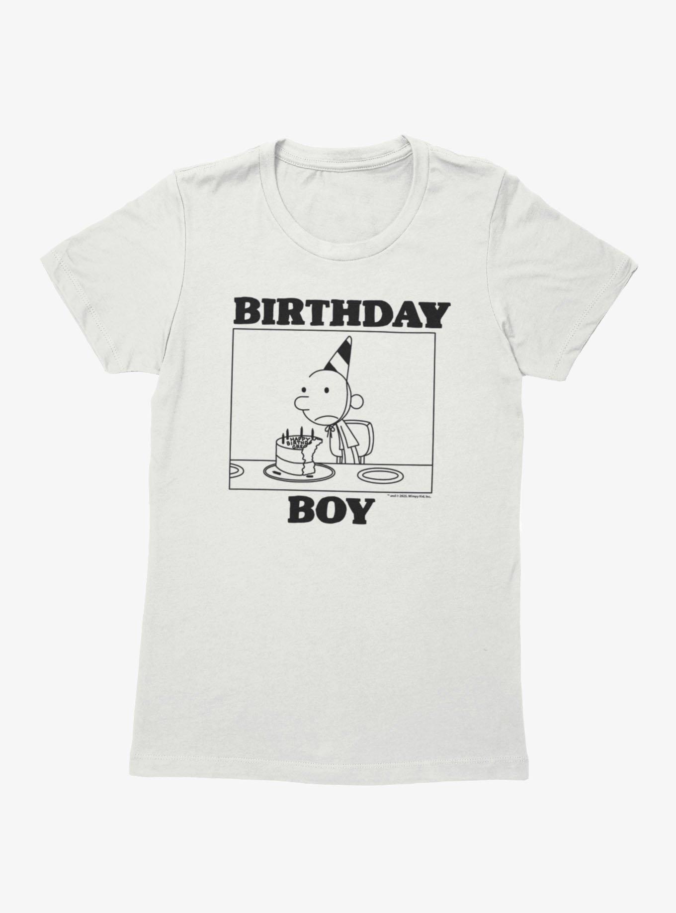 Diary of a Wimpy Kid Birthday Boy Sad Greg Cake Womens T-Shirt, , hi-res