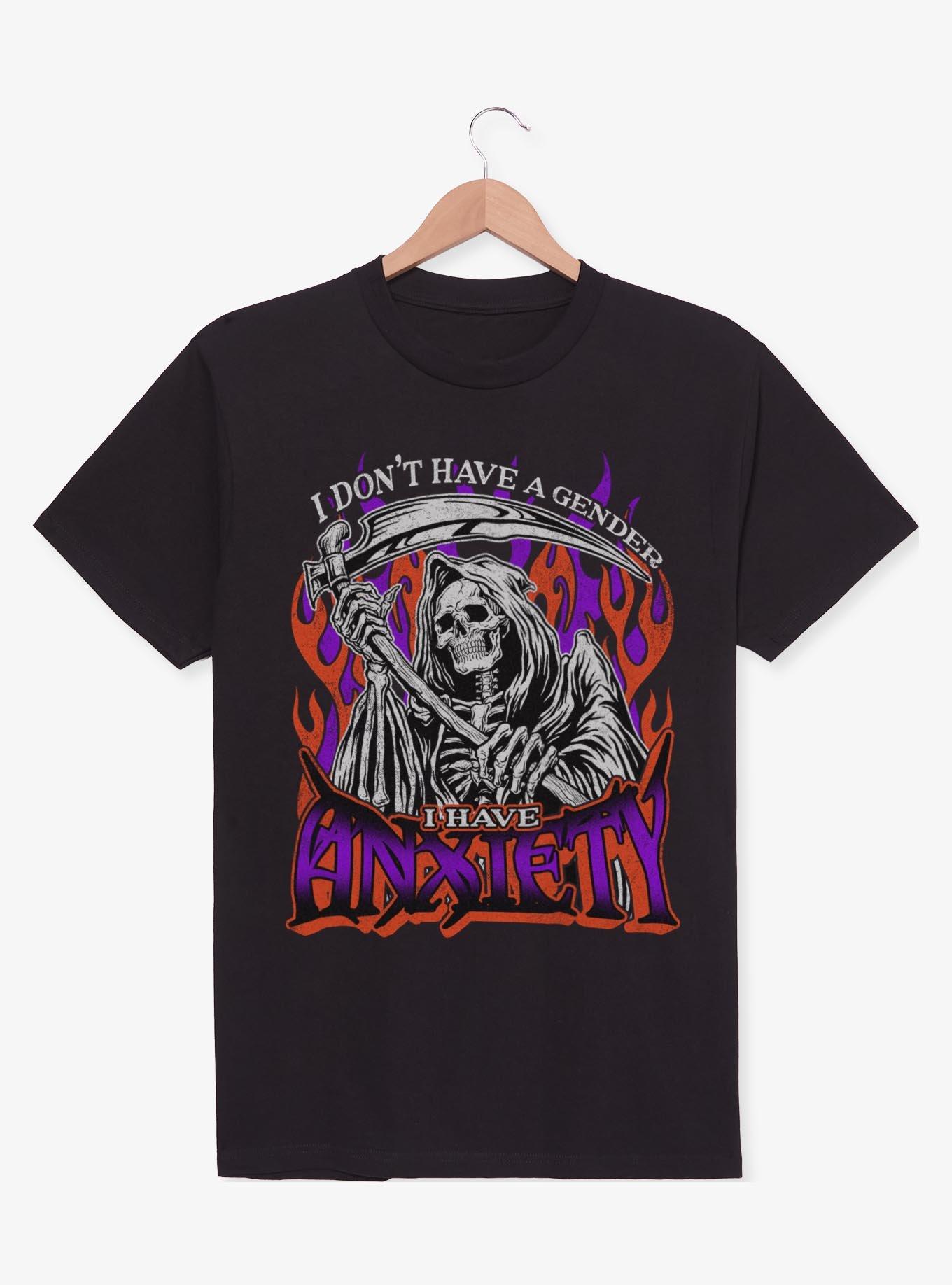 I Don't Have A Gender I Have Anxiety T-Shirt BoxLunch Exclusive, , hi-res