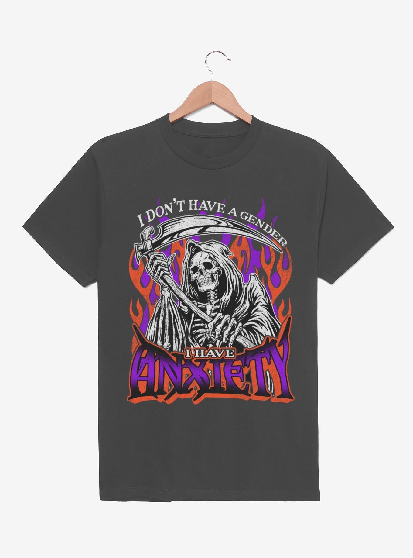 I Don't Have A Gender I Have Anxiety T-Shirt BoxLunch Exclusive, , hi-res