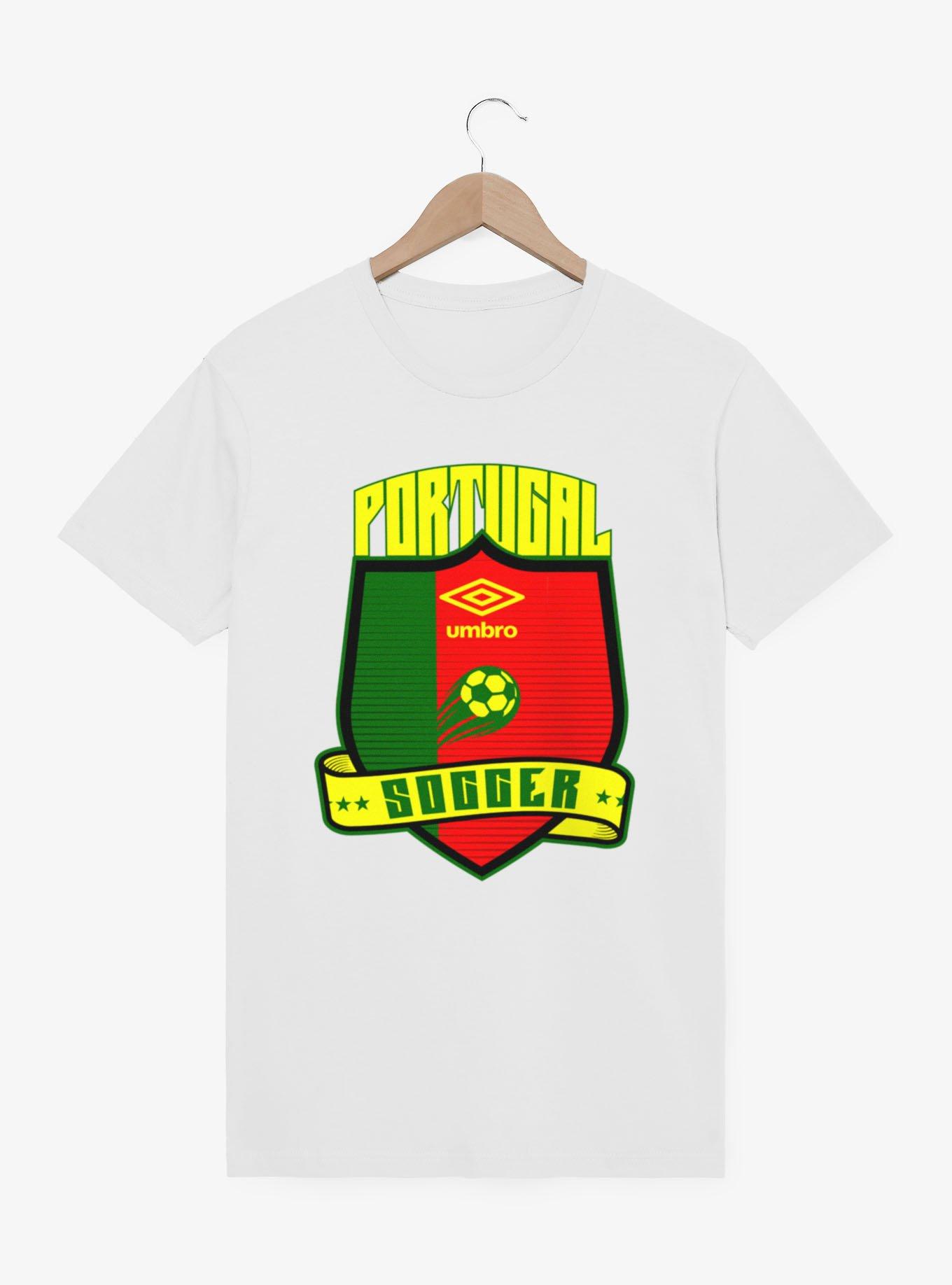 Umbro Soccer Portugal Ribbon Shield Crest T-Shirt, , hi-res