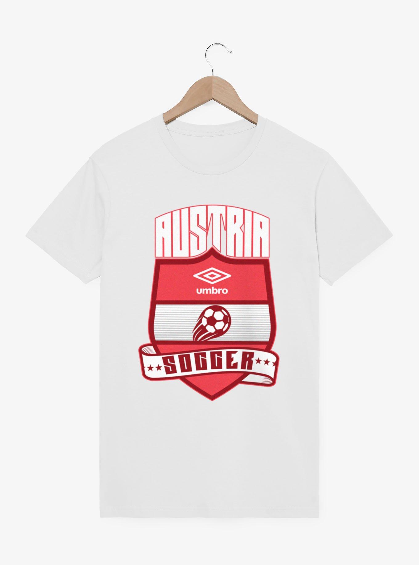 Umbro Soccer Austria Ribbon Shield Crest T-Shirt, , hi-res