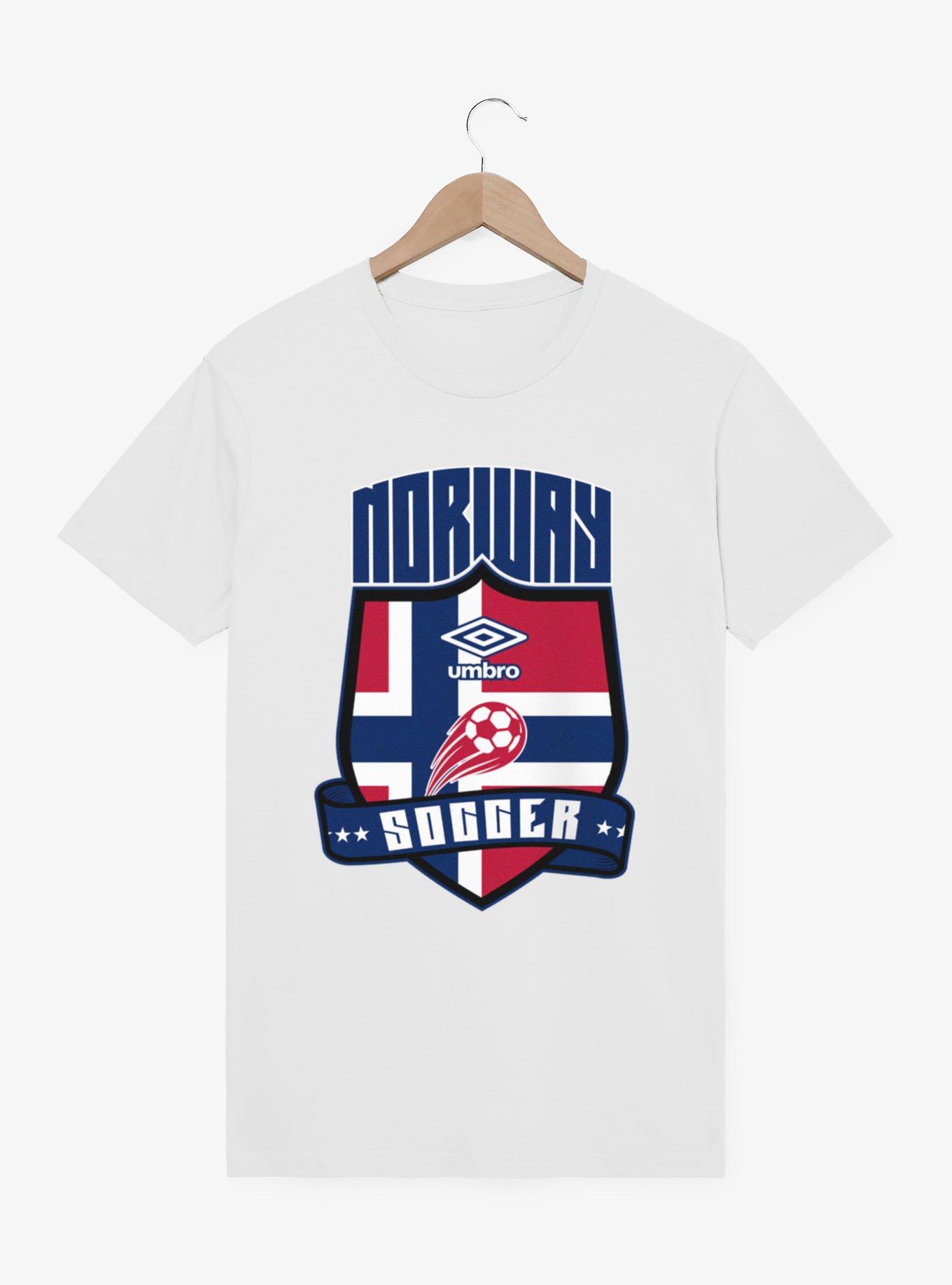 Umbro Soccer Norway Ribbon Shield Crest T-Shirt, , hi-res