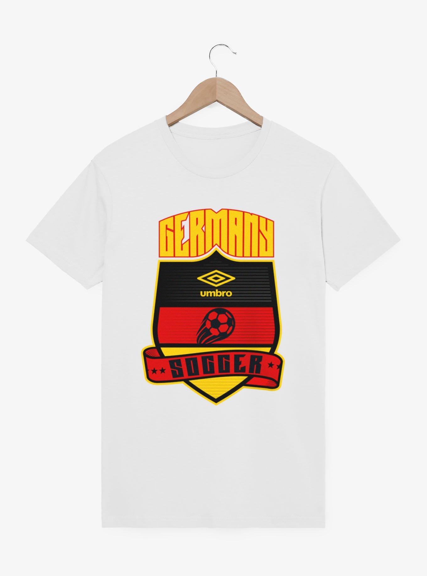 Umbro Soccer Germany Ribbon Shield Crest T-Shirt, , hi-res
