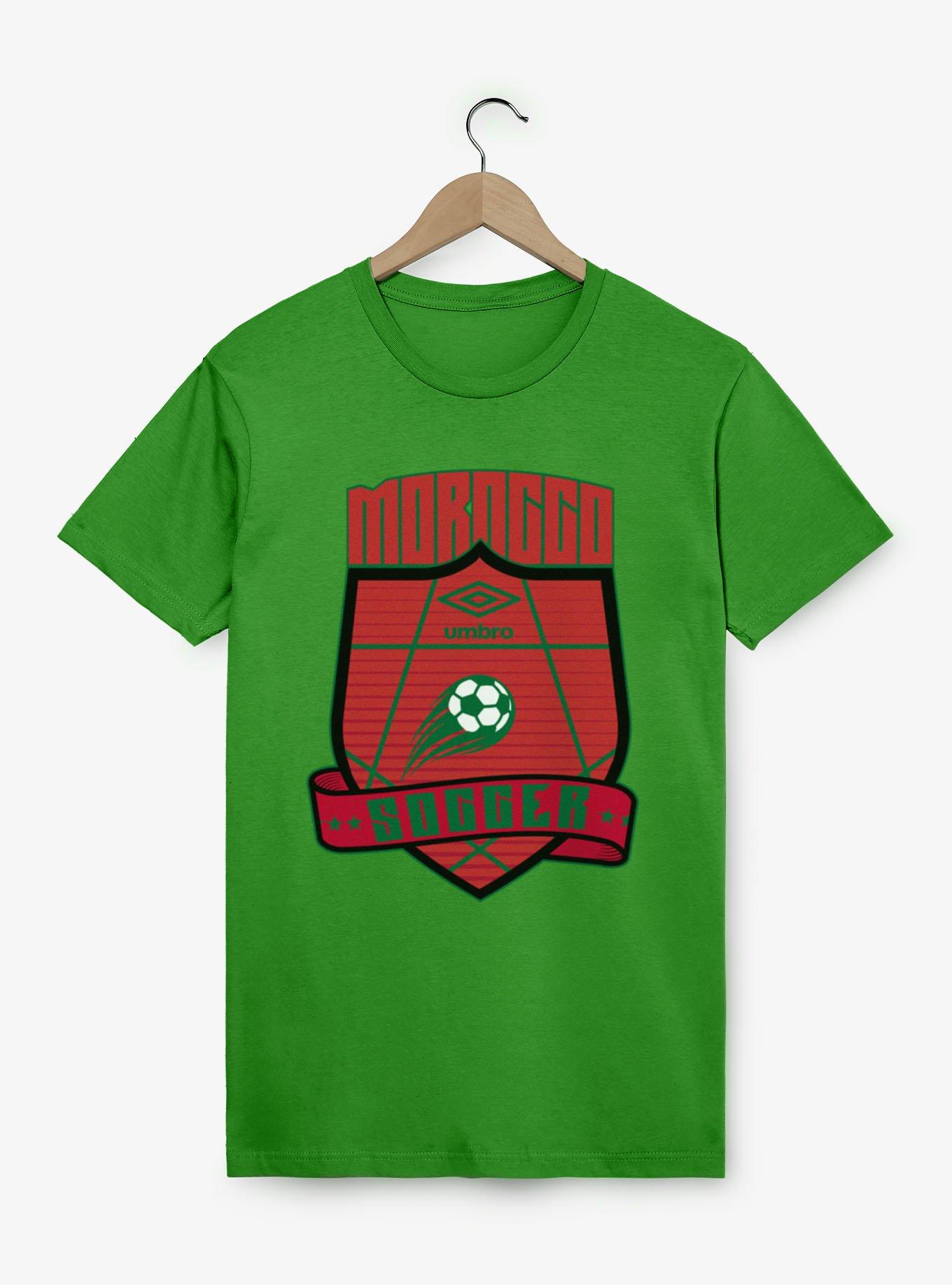 Umbro Soccer Morocco Ribbon Shield Crest T-Shirt, , hi-res