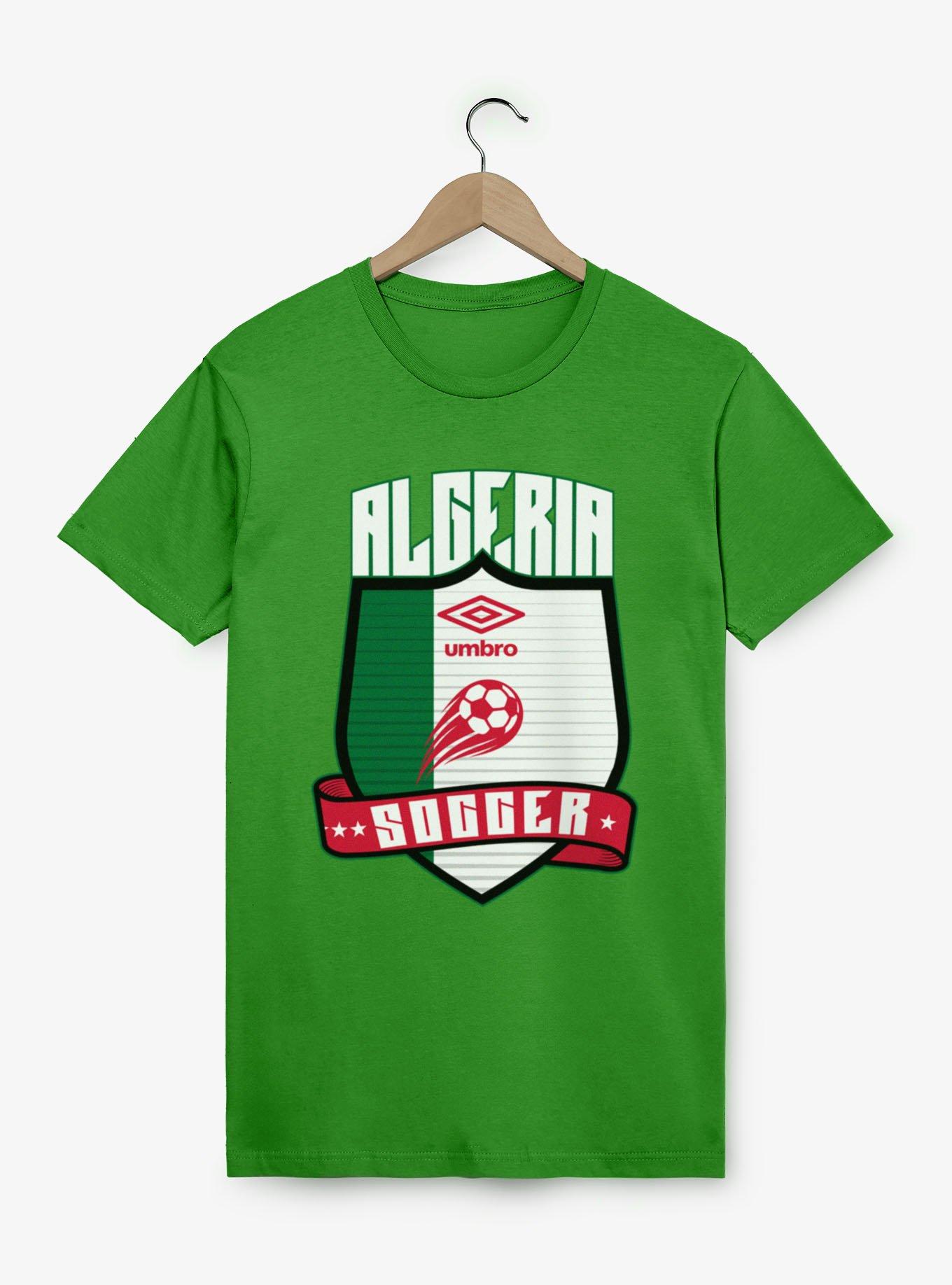 Umbro Soccer Algeria Ribbon Shield Crest T-Shirt, , hi-res