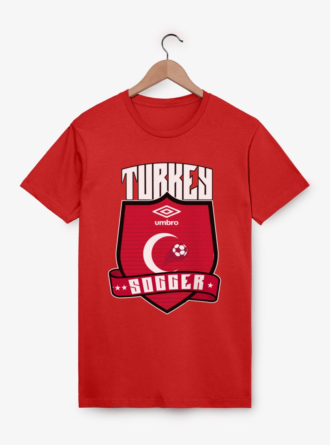 Umbro Soccer Turkey Ribbon Shield Crest T-Shirt, , hi-res