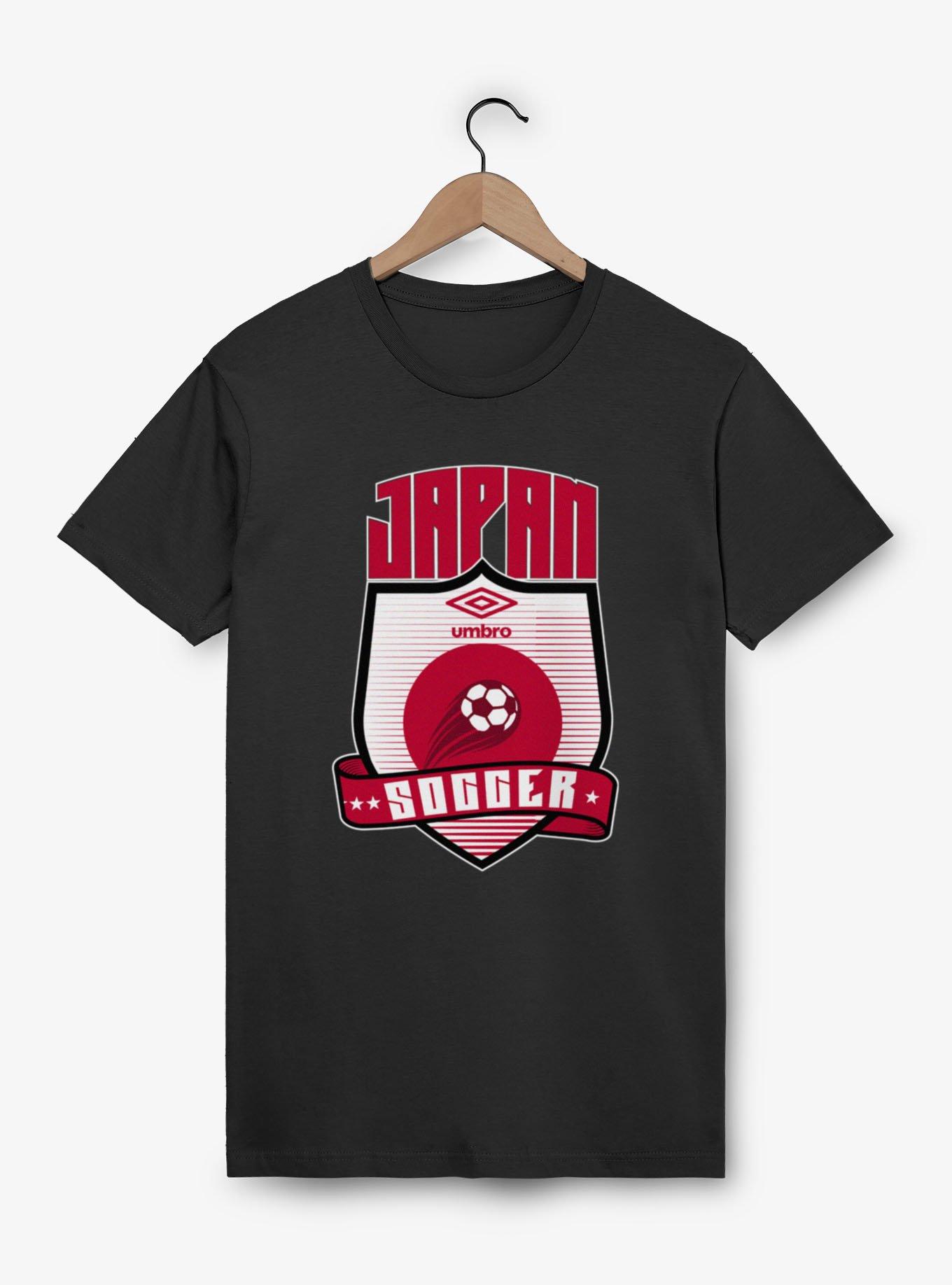 Umbro Soccer Japan Ribbon Shield Crest T-Shirt, , hi-res
