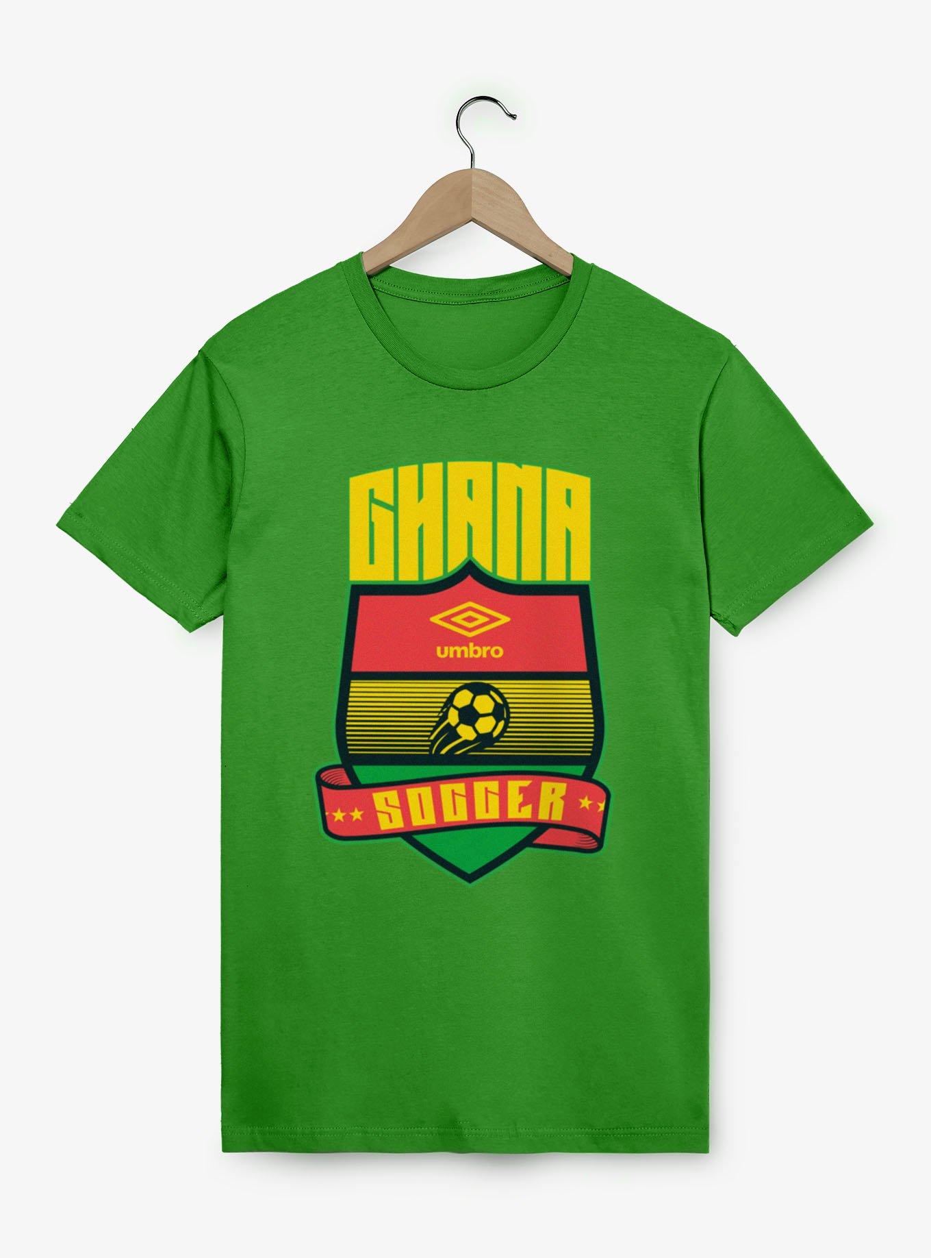Umbro Soccer Ghana Ribbon Shield Crest T-Shirt, , hi-res