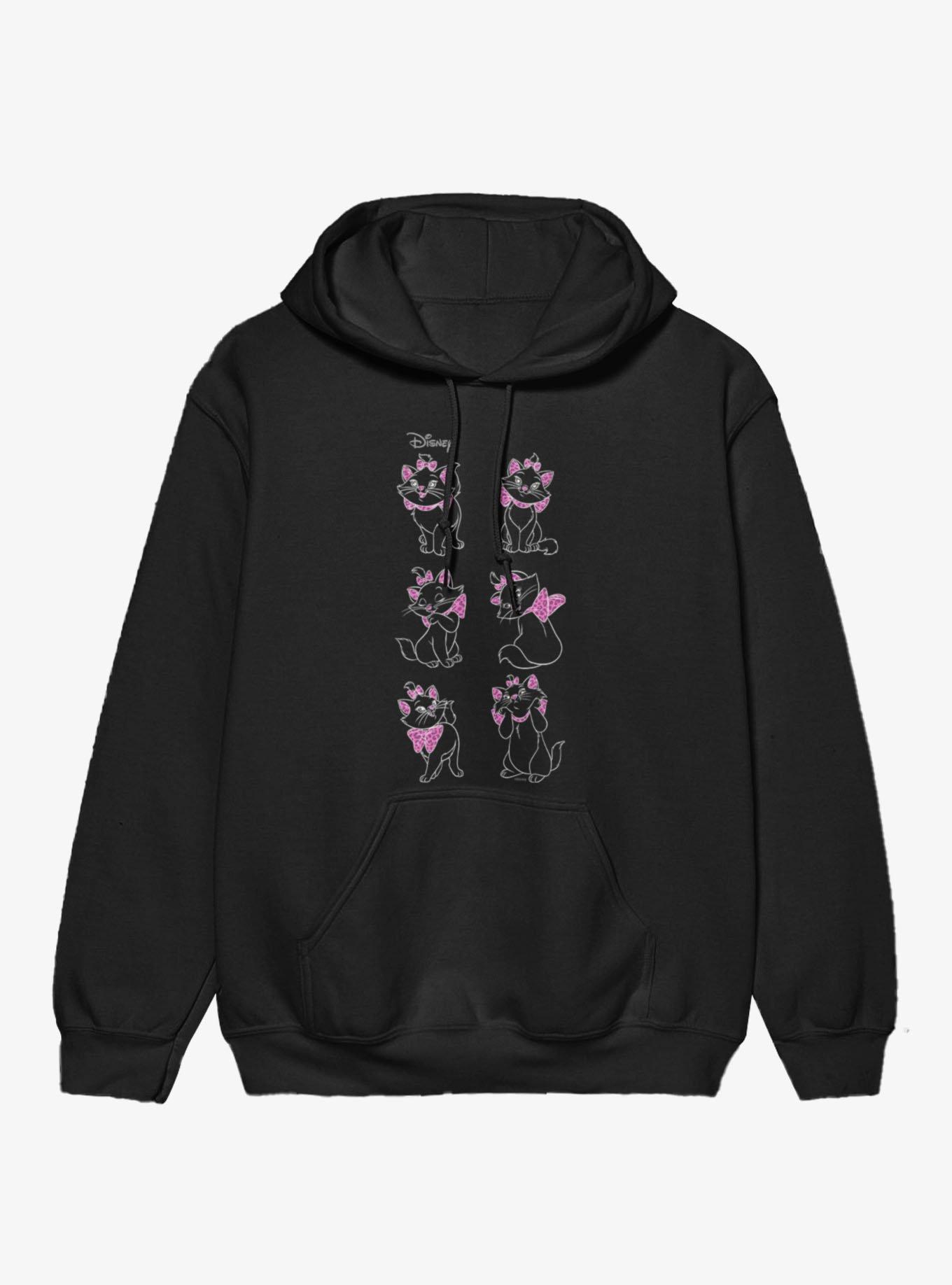 Disney The Aristocats Marie Pink Leopard Color Pop Hoodie, , hi-res