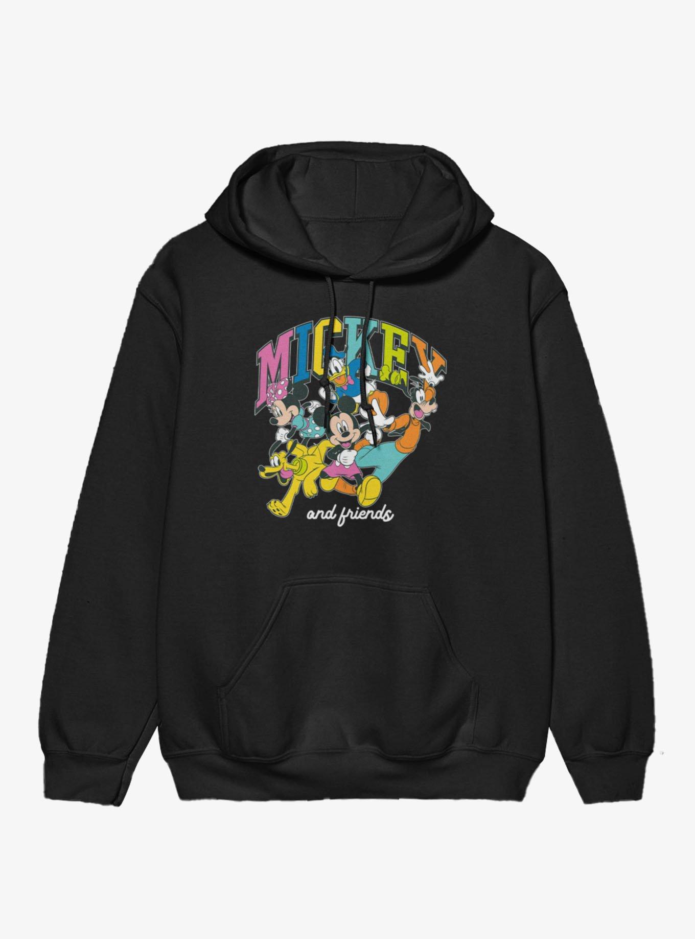 Disney Mickey Mouse & Friends Running Colors Group Hoodie, , hi-res