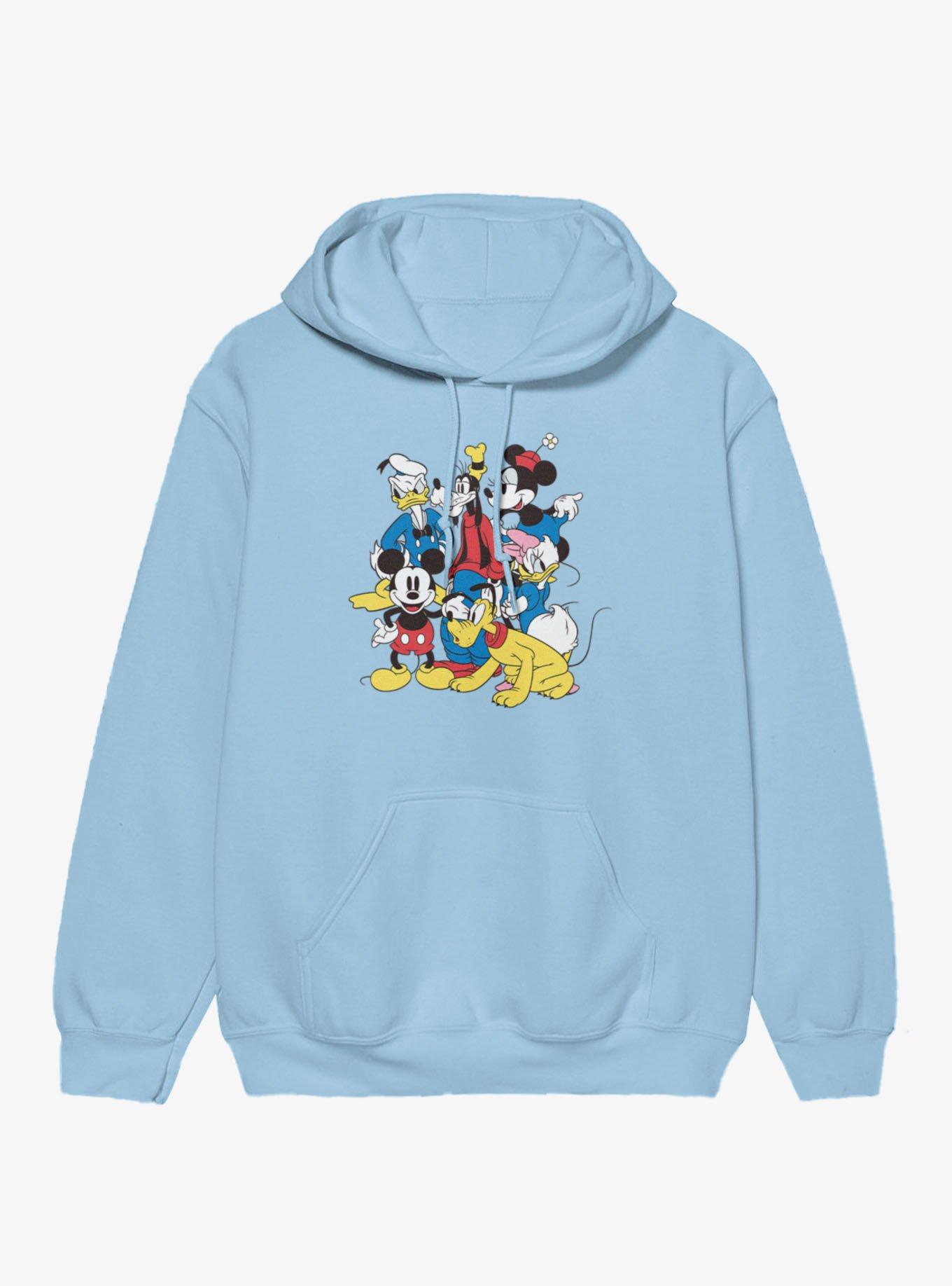 Disney Mickey Mouse & Friends Vintage Character Group Hoodie, , hi-res