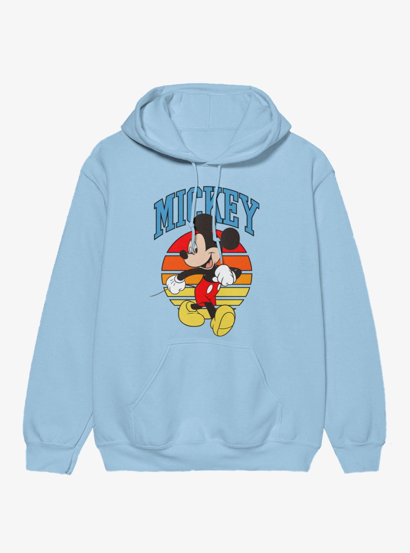 Disney Mickey Mouse Sunrise Circle Hoodie, , hi-res