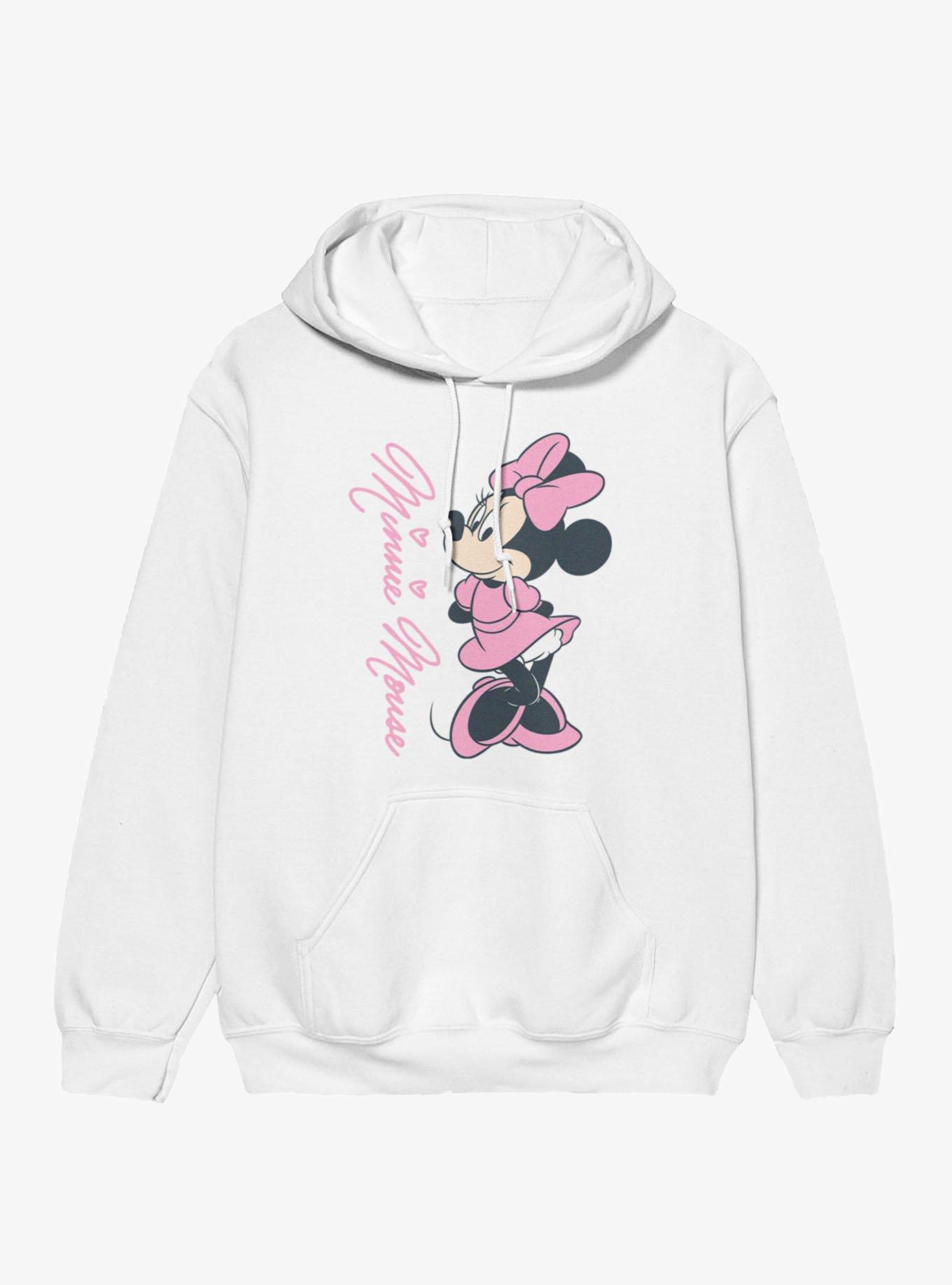 Disney Minnie Mouse Signature Pink Outfit Hoodie, , hi-res