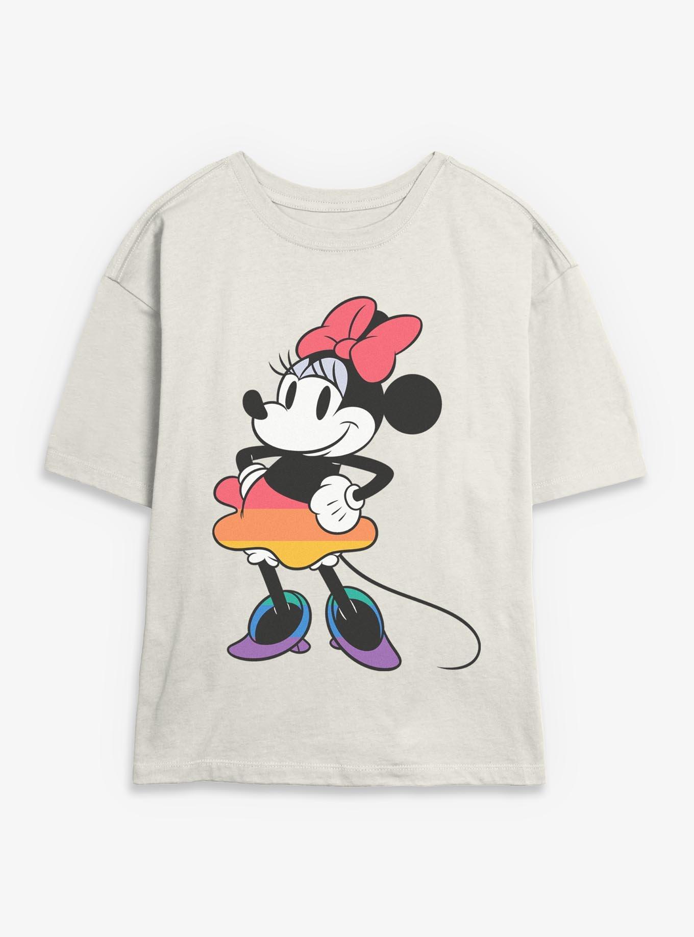 Disney Minnie Mouse Classic Proud Pose Womens Skimmer T-Shirt, , hi-res
