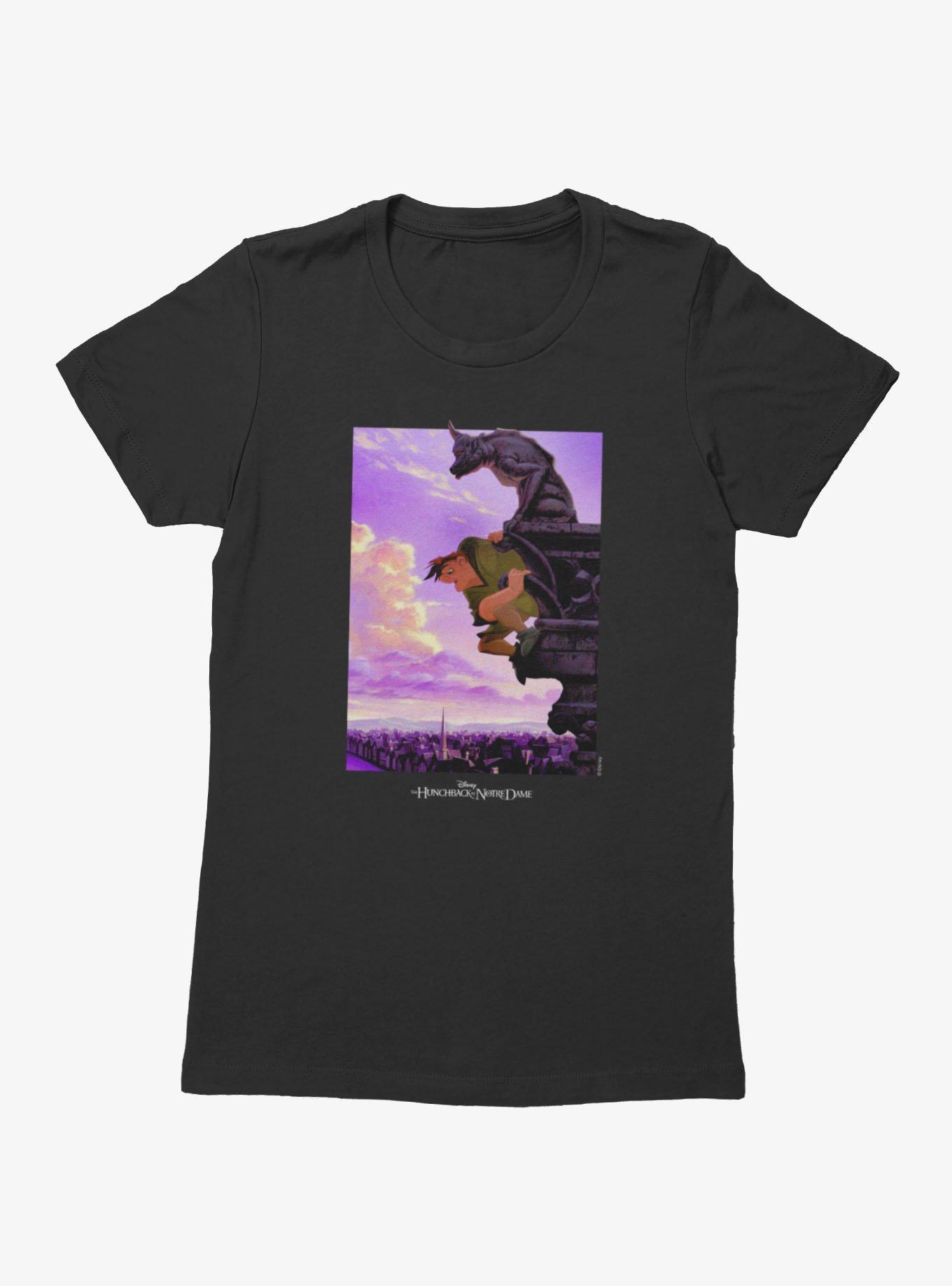 Disney The Hunchback Of Notre Dame Quasimodo Gargoyle Picture Womens T-Shirt, , hi-res