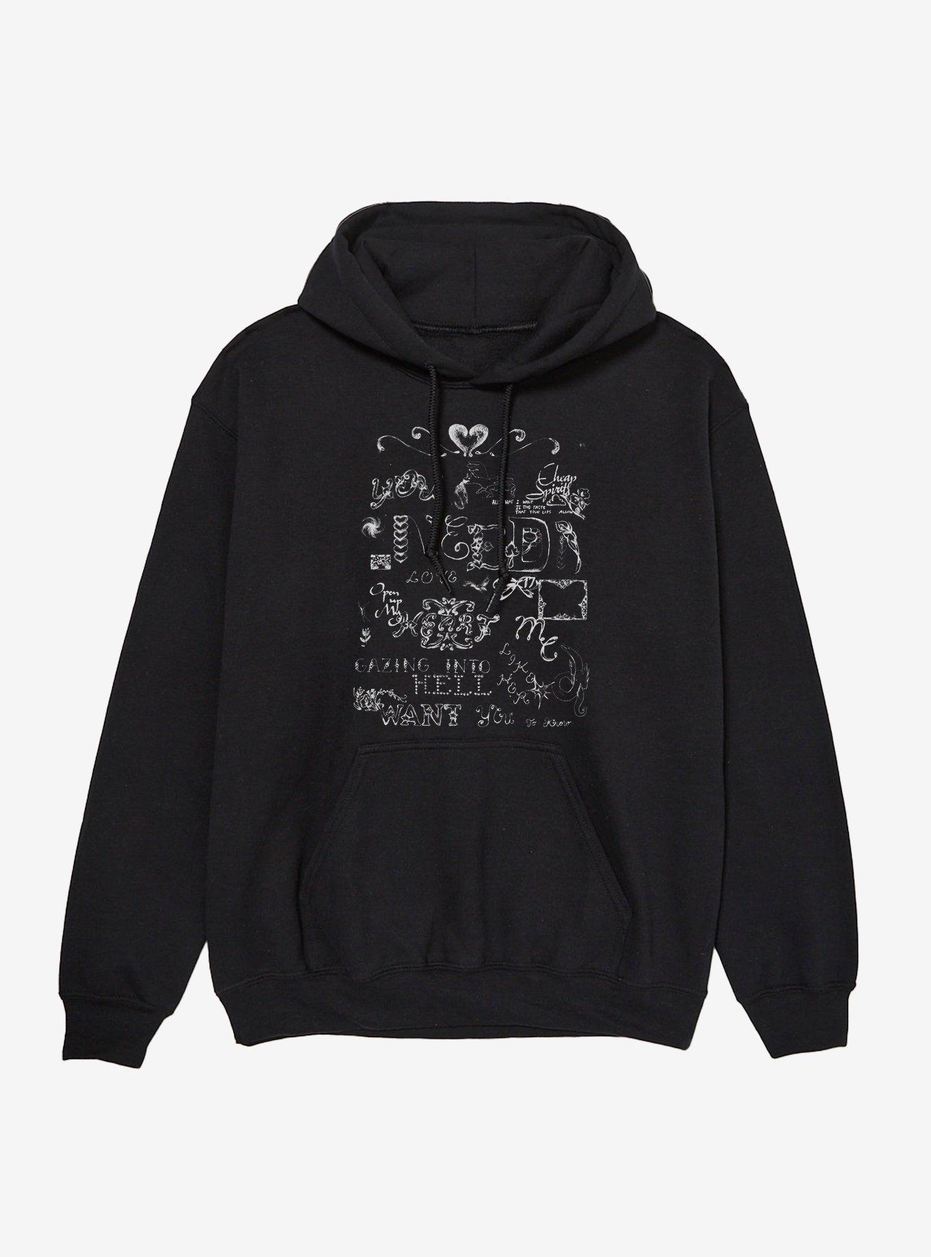 Ed Sheeran Gazing Into Hell Hoodie, , hi-res