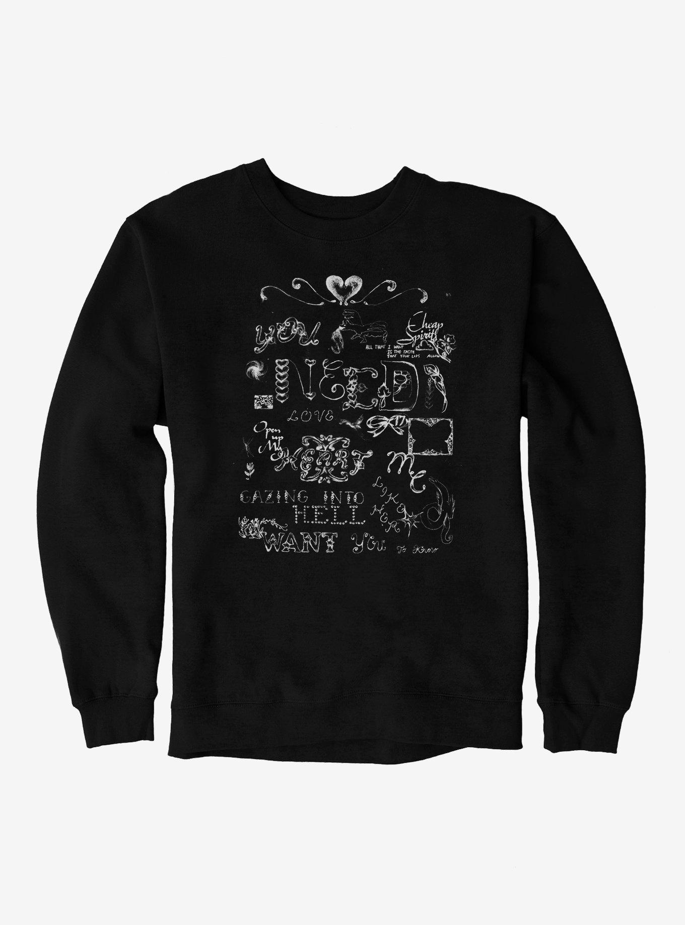 Ed Sheeran Gazing Into Hell Sweatshirt, , hi-res