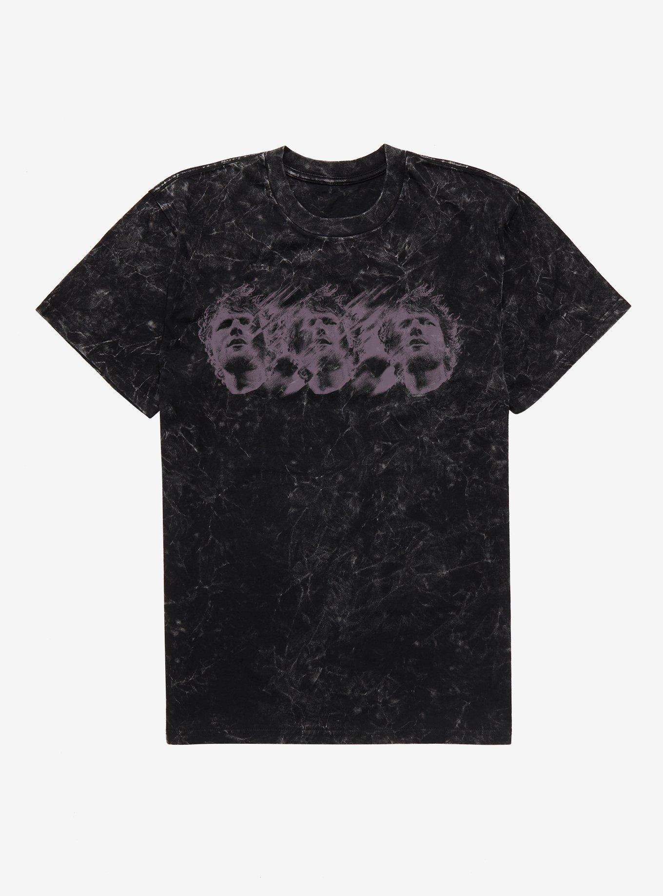 Ed Sheeran Face Blend Mineral Wash T-Shirt, , hi-res