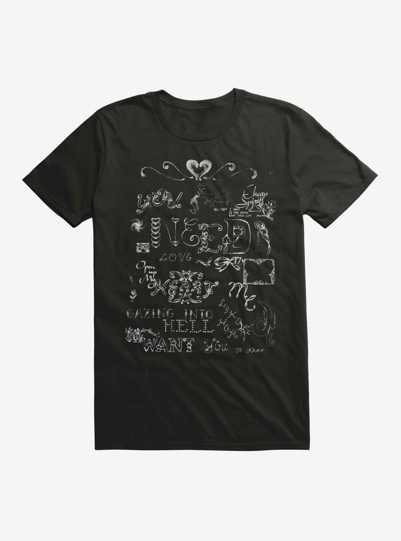 Ed Sheeran Gazing Into Hell T-Shirt, , hi-res
