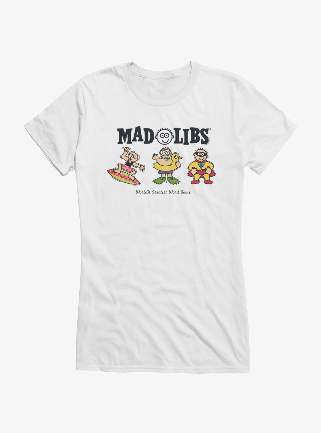 Mad Libs Greatest Summer Vibes Game Girls T-Shirt, , hi-res