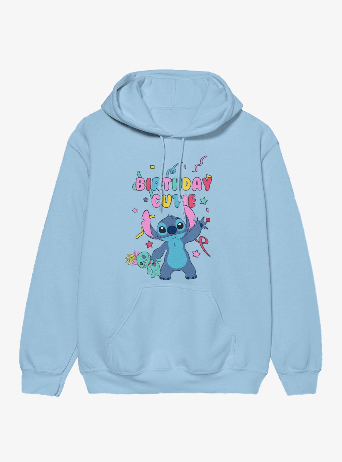 Disney Lilo & Stitch Birthday Cutie Confetti Wave Hoodie, , hi-res