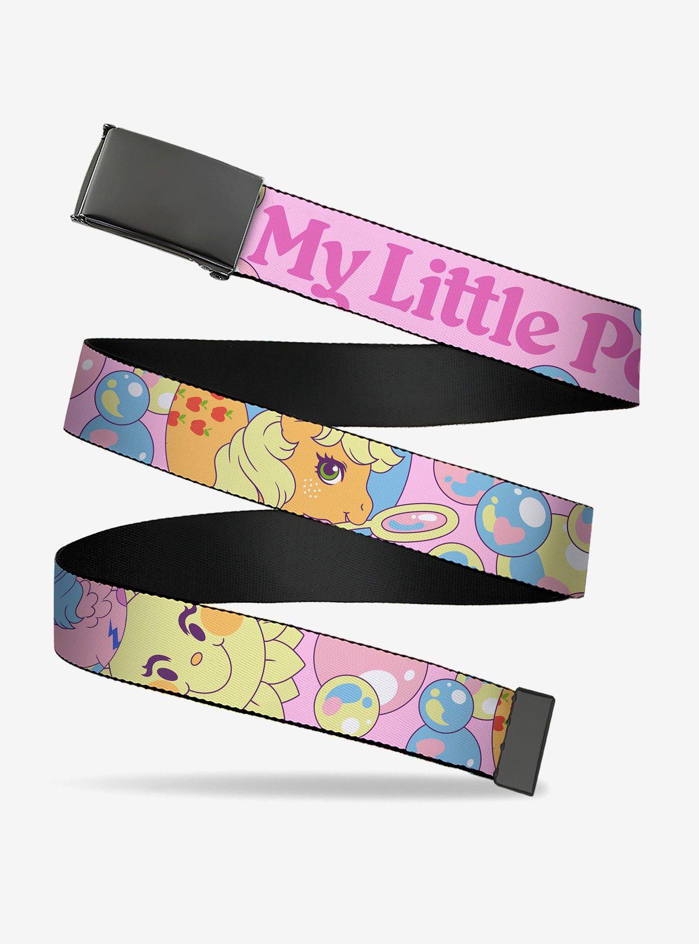 My Little Pony Two Pony Sunshine Bubbles and Logo Multi Clamp Buckle Belt, , hi-res
