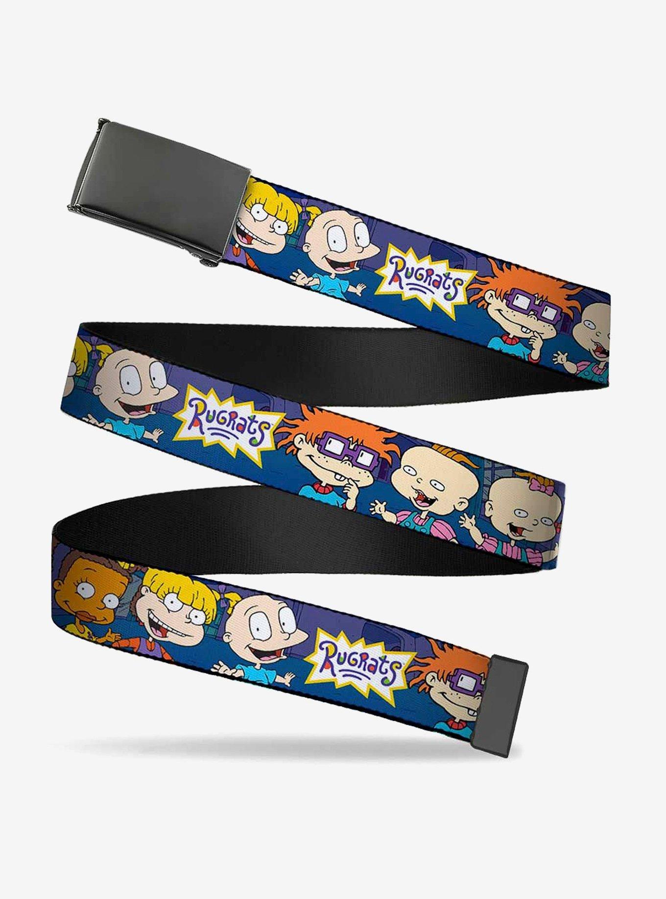 Rugrats Group Pose Clamp Buckle Belt, , hi-res
