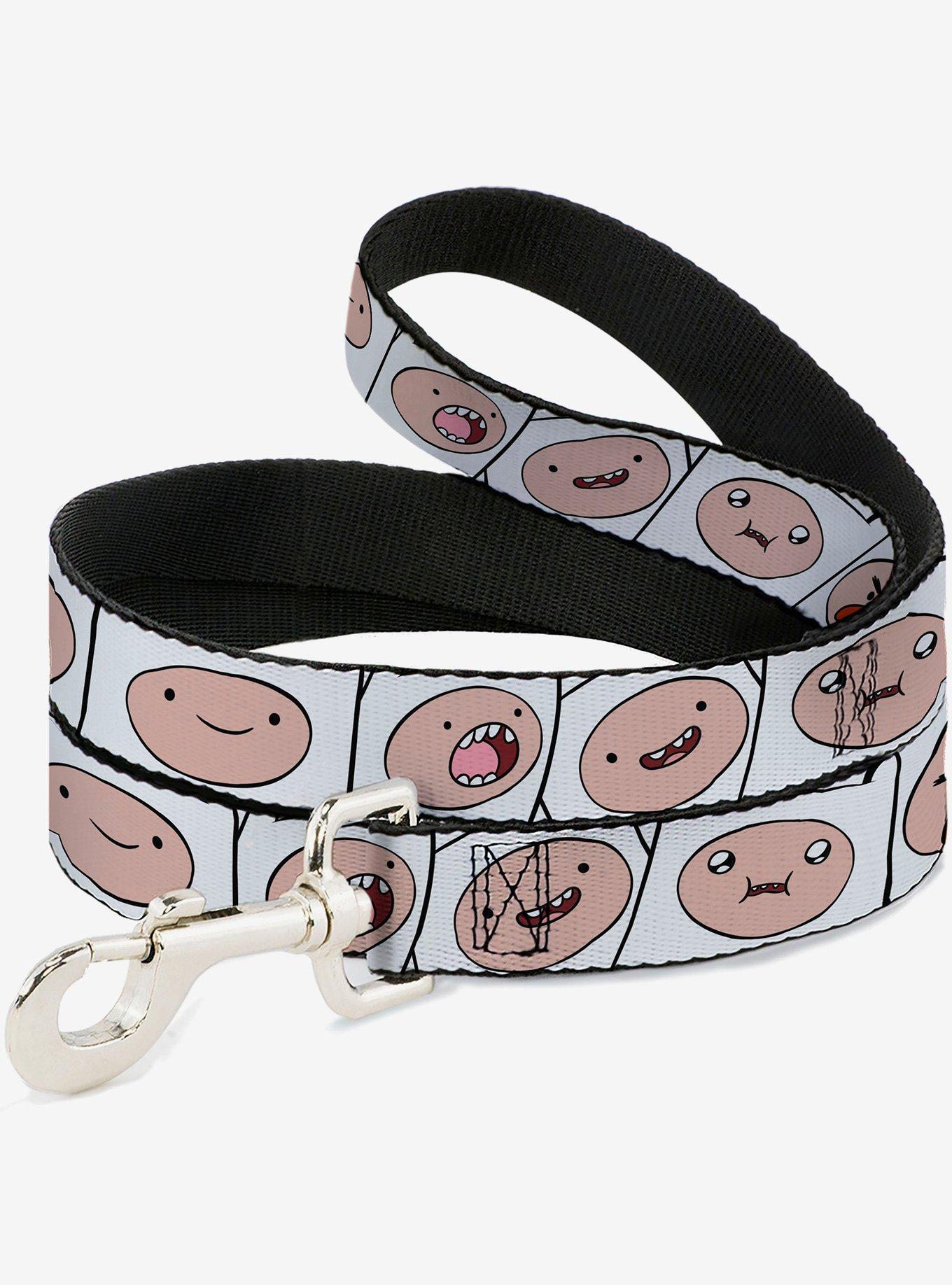Adventure Time Finn Expression Blocks Dog Leash, , hi-res