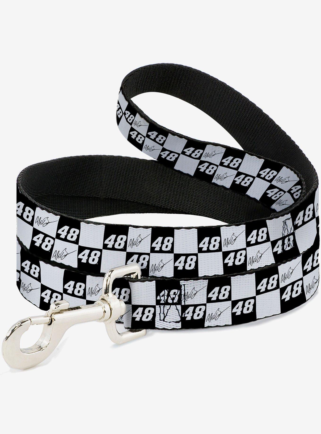 Hendrick Motorsports Alex Bowman Autograph and #48 Checker Logo Dog Leash, , hi-res