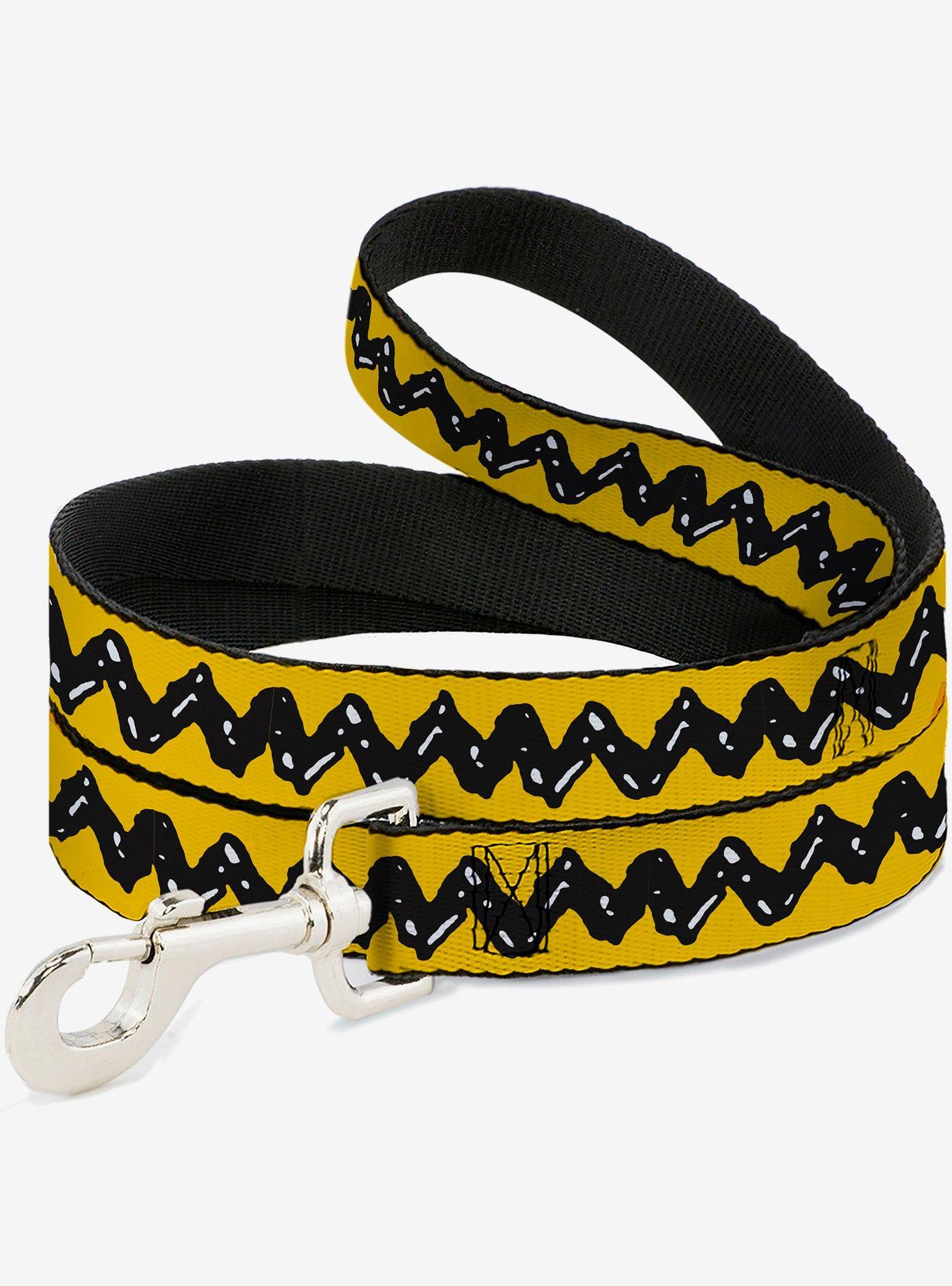 Peanuts 75th Charlie Brown Zig Zag Stripe Dog Leash, , hi-res