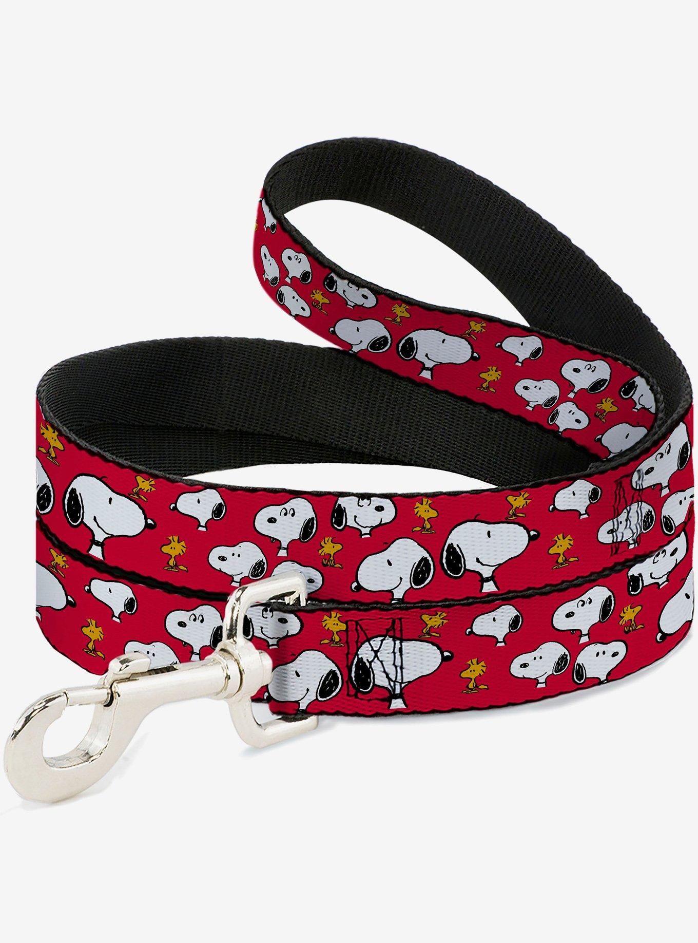 Peanuts Snoopy and Woodstock Poses Scattered Dog Leash, , hi-res