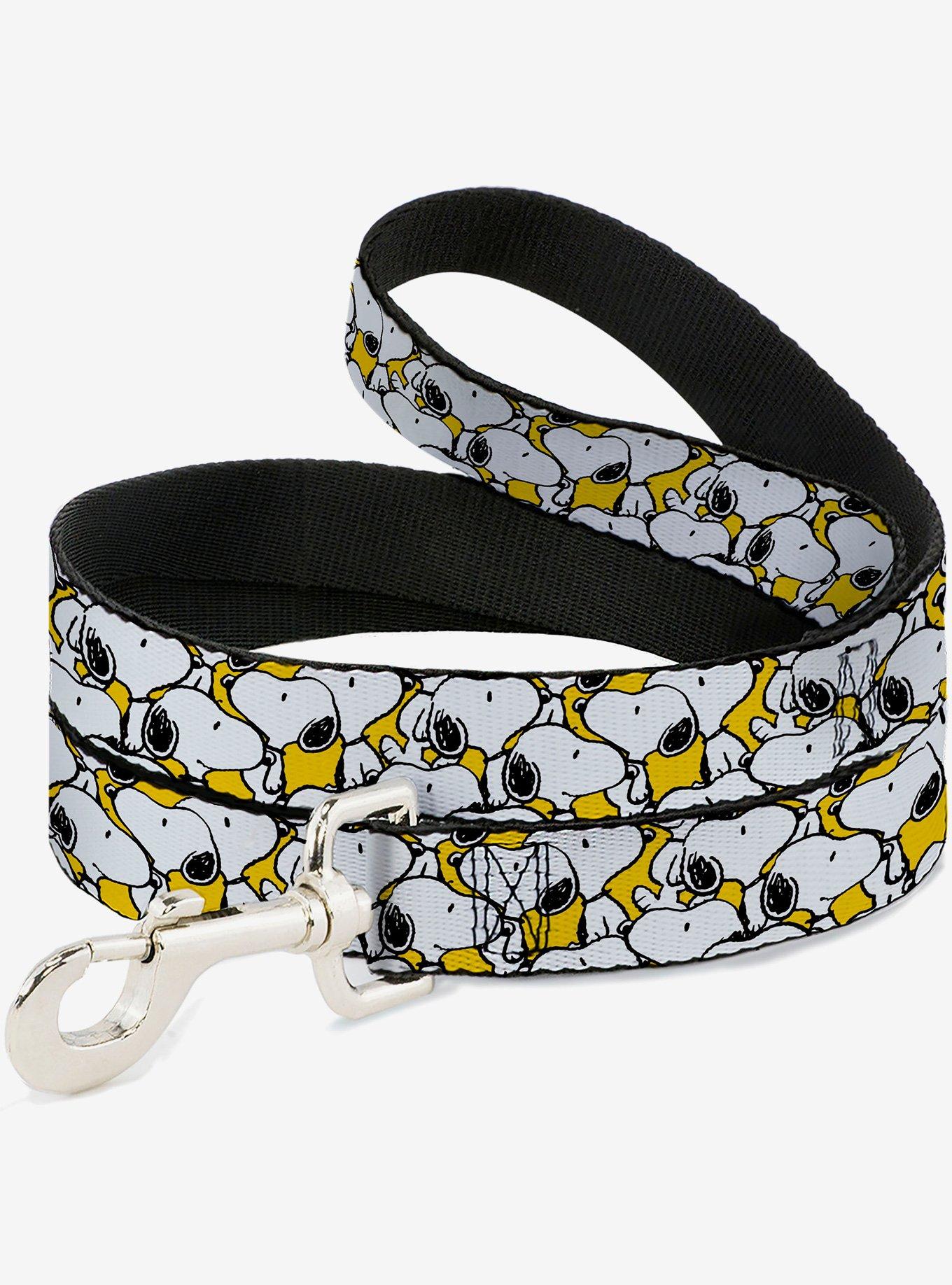 Peanuts Snoopy Pose Stacked Yellow Dog Leash, , hi-res