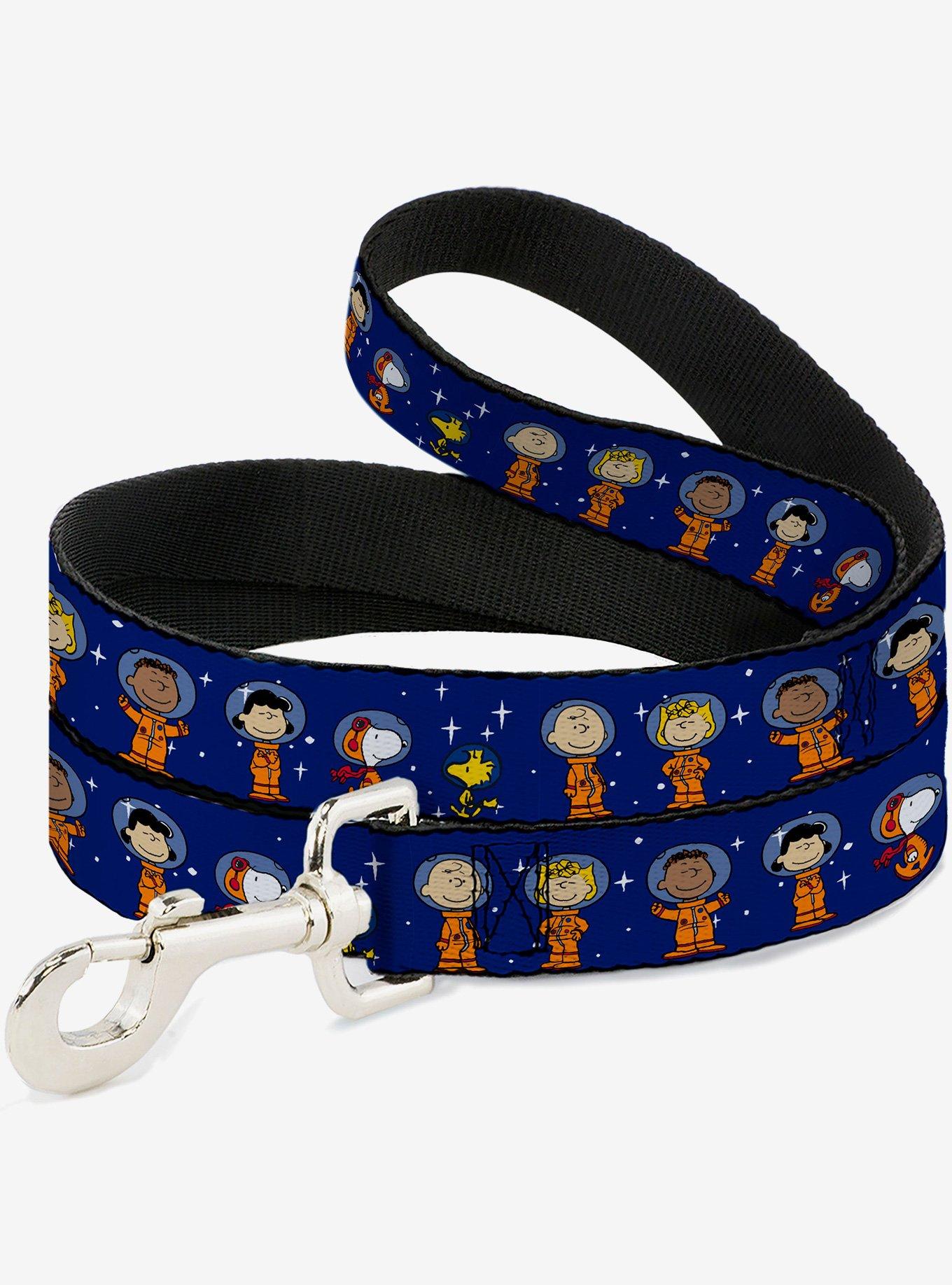 Peanuts Gang Astronauts Standing Poses Stars Dog Leash, , hi-res