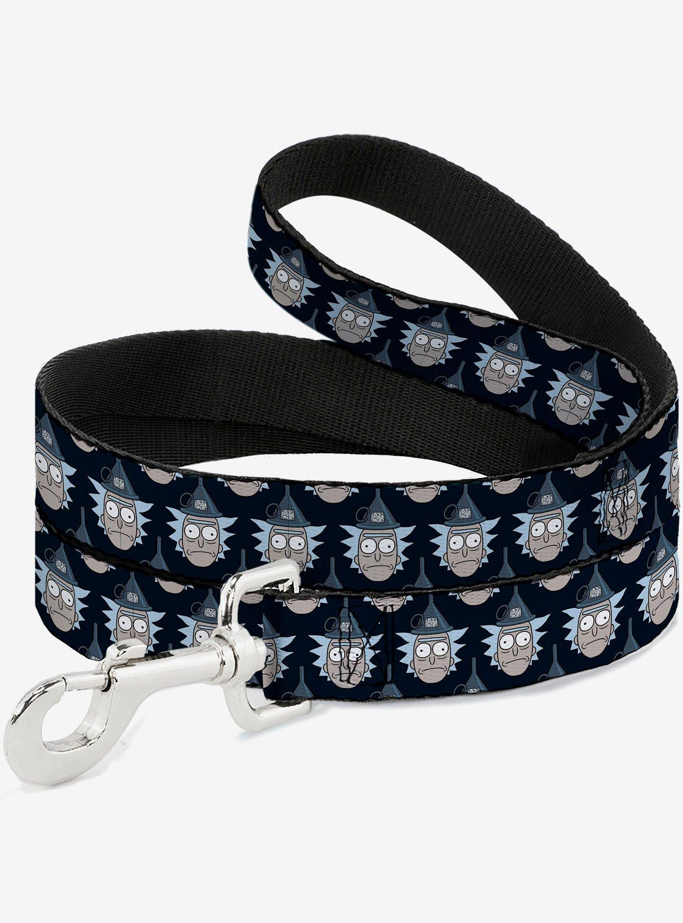 Rick and Morty Funnel Hat Rick Pose Dog Leash, , hi-res